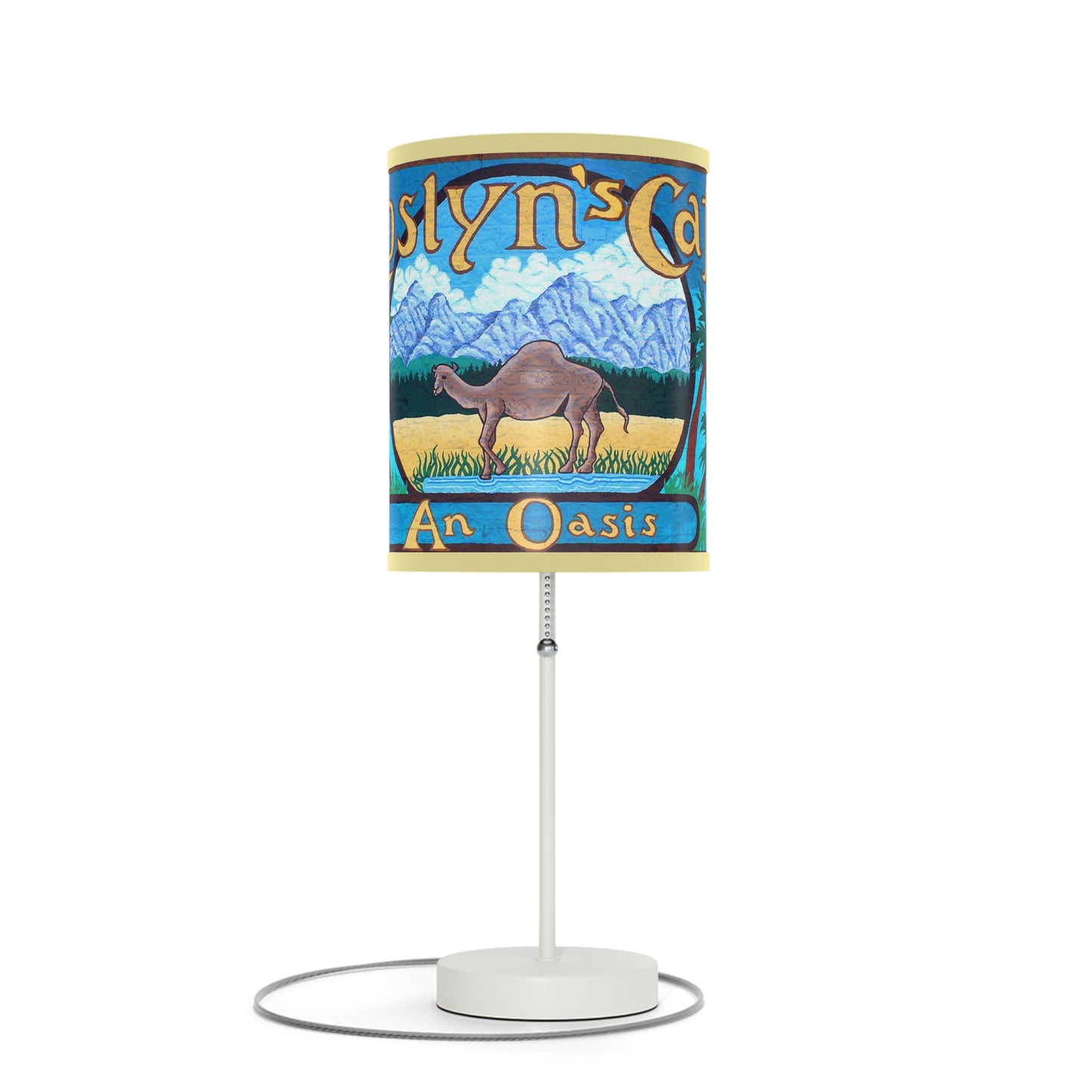 Roslyn's Cafe Lamp - Northern Exposure Mural Design