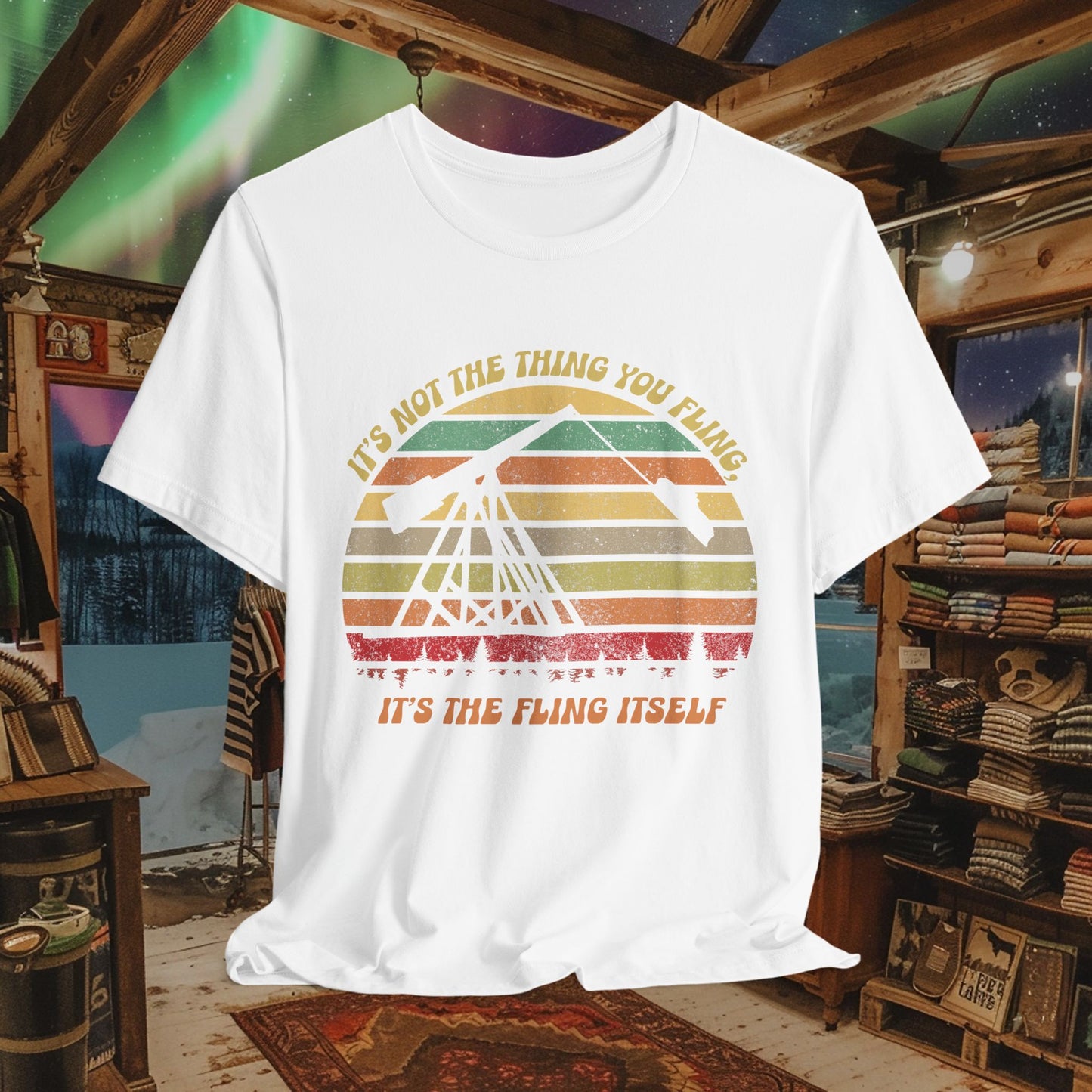 Northern Exposure Fling Episode T-Shirt - It's Not The Thing You Fling Quote Tee