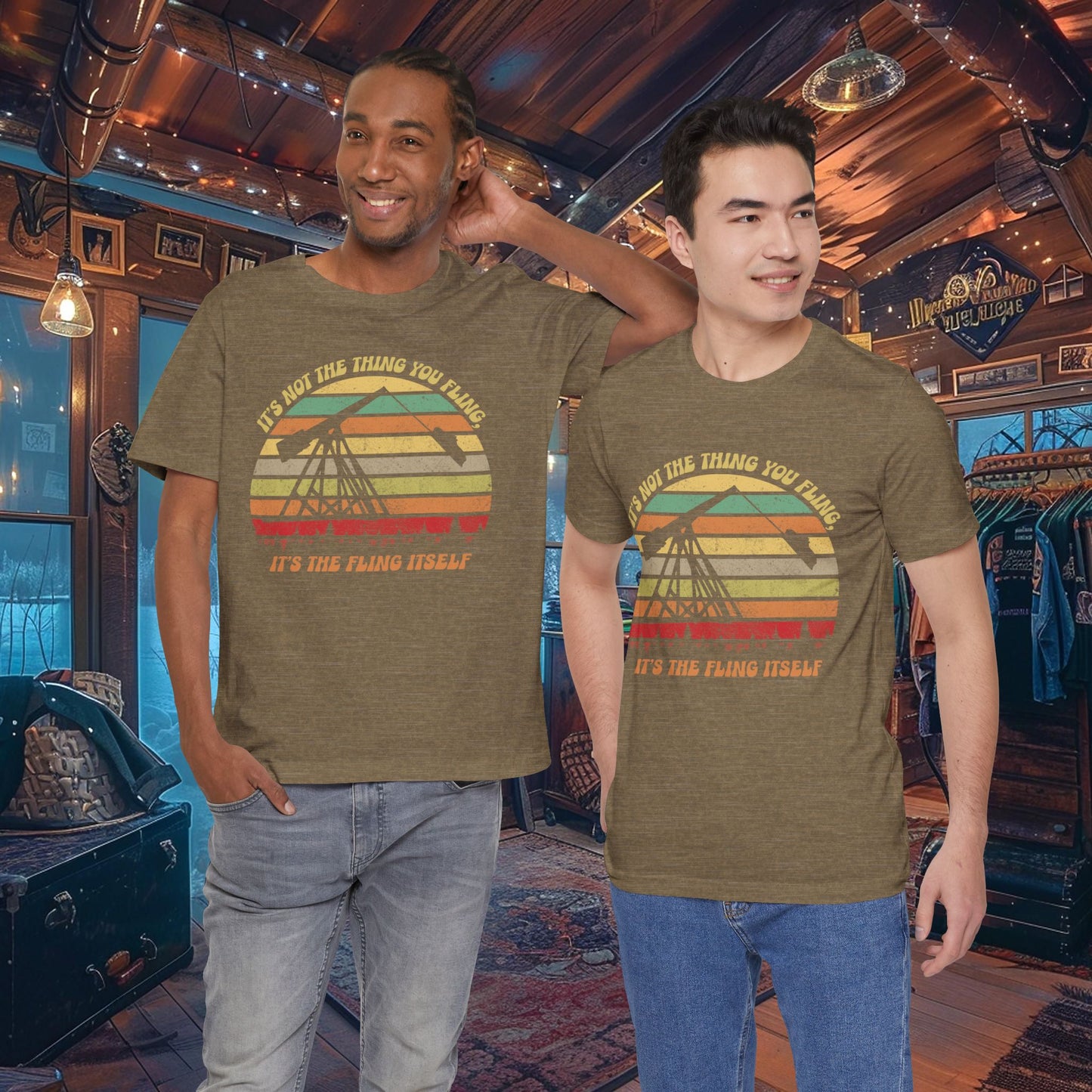 Northern Exposure Fling Episode T-Shirt - It's Not The Thing You Fling Quote Tee
