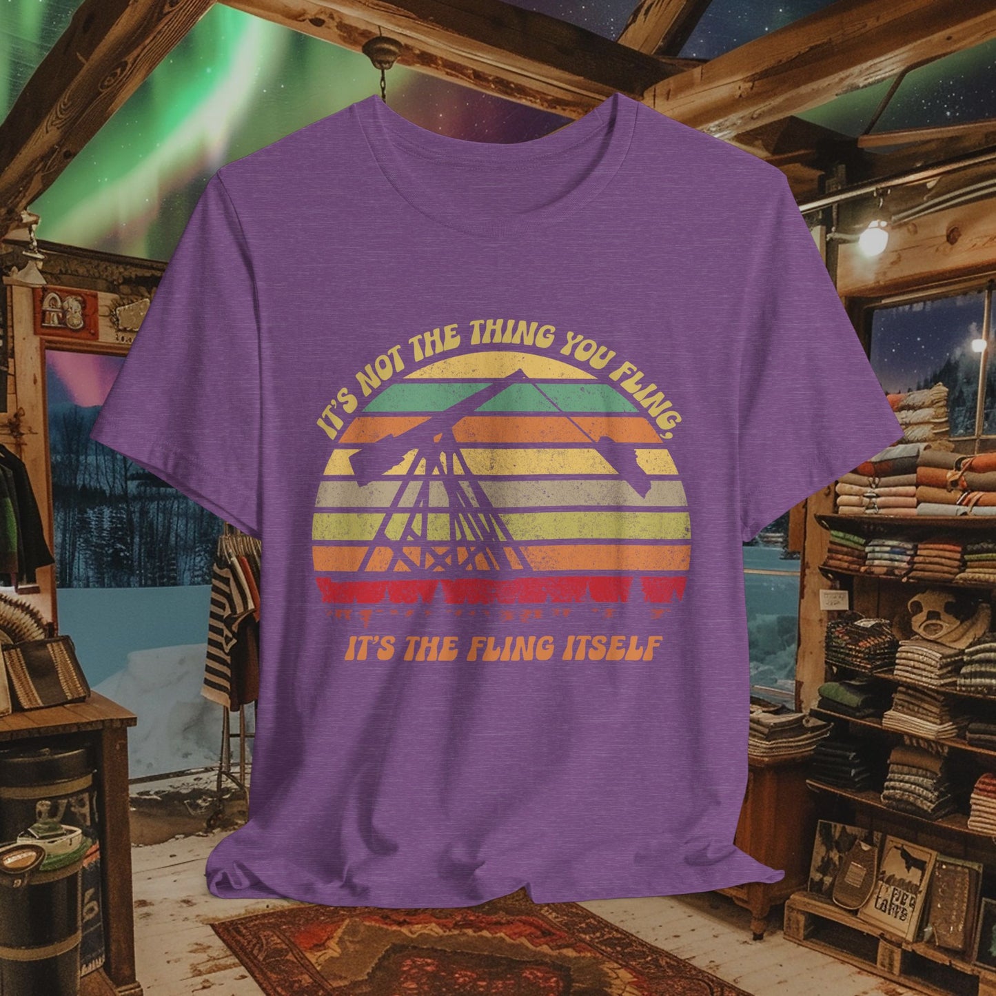 Northern Exposure Fling Episode T-Shirt - It's Not The Thing You Fling Quote Tee