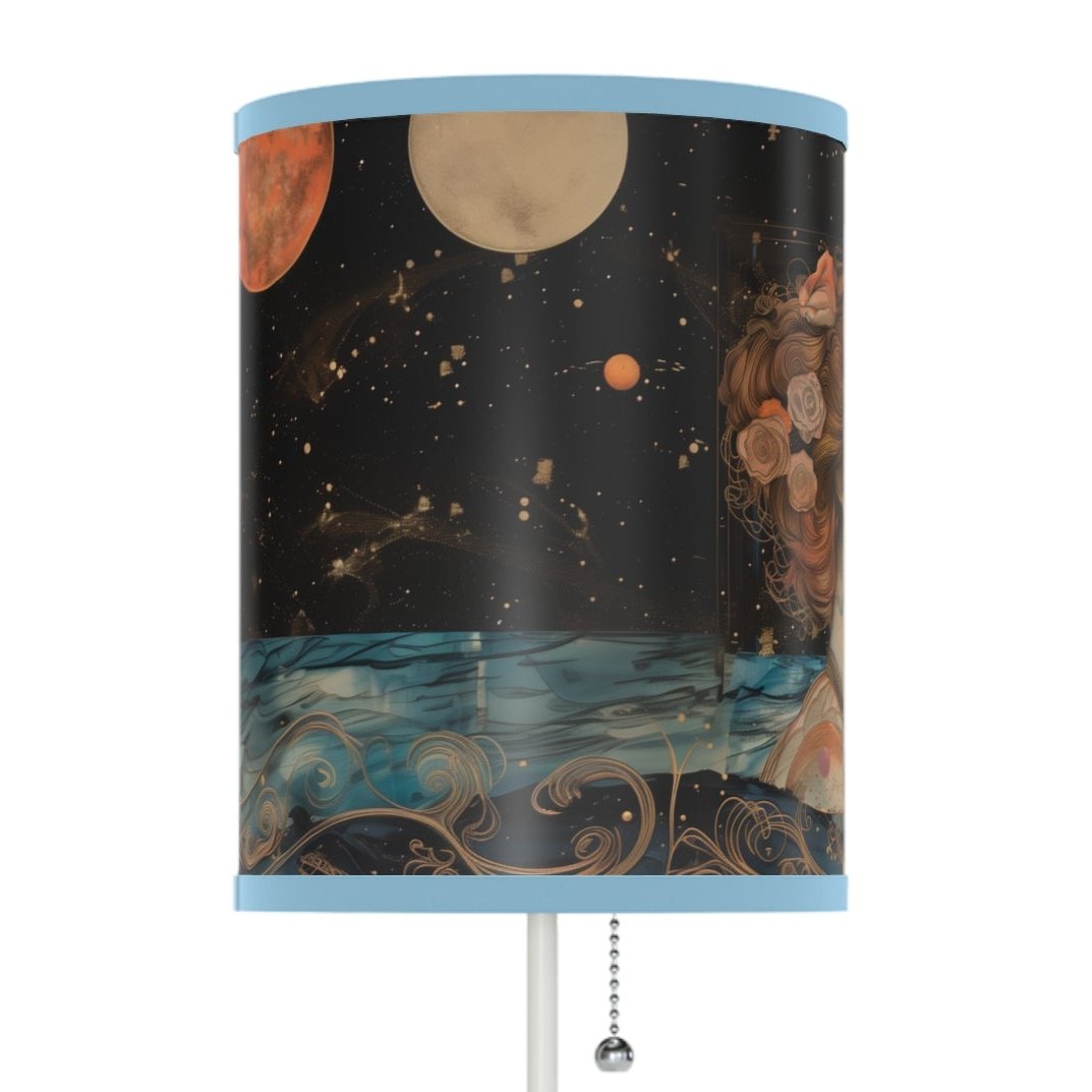 Celestial Dreamscape Lamp – Cosmic Goddess Lighting for Astrology Lovers & Space Enthusiasts