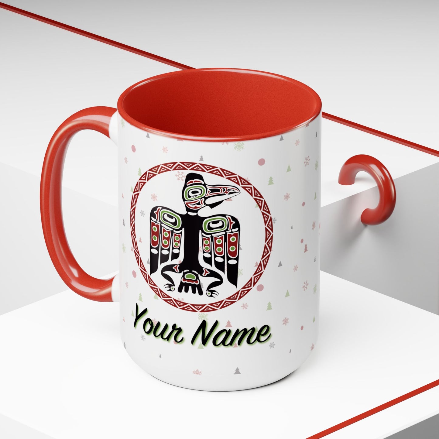 Personalized Tlingit Raven Mug – Northern Exposure Inspired Gift