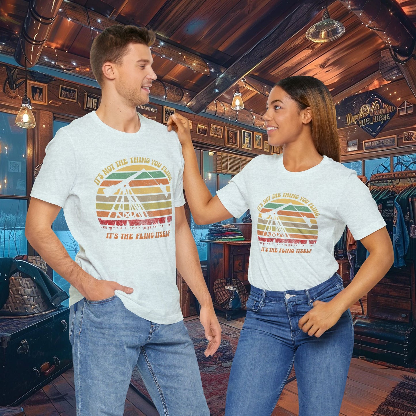 Northern Exposure Fling Episode T-Shirt - It's Not The Thing You Fling Quote Tee
