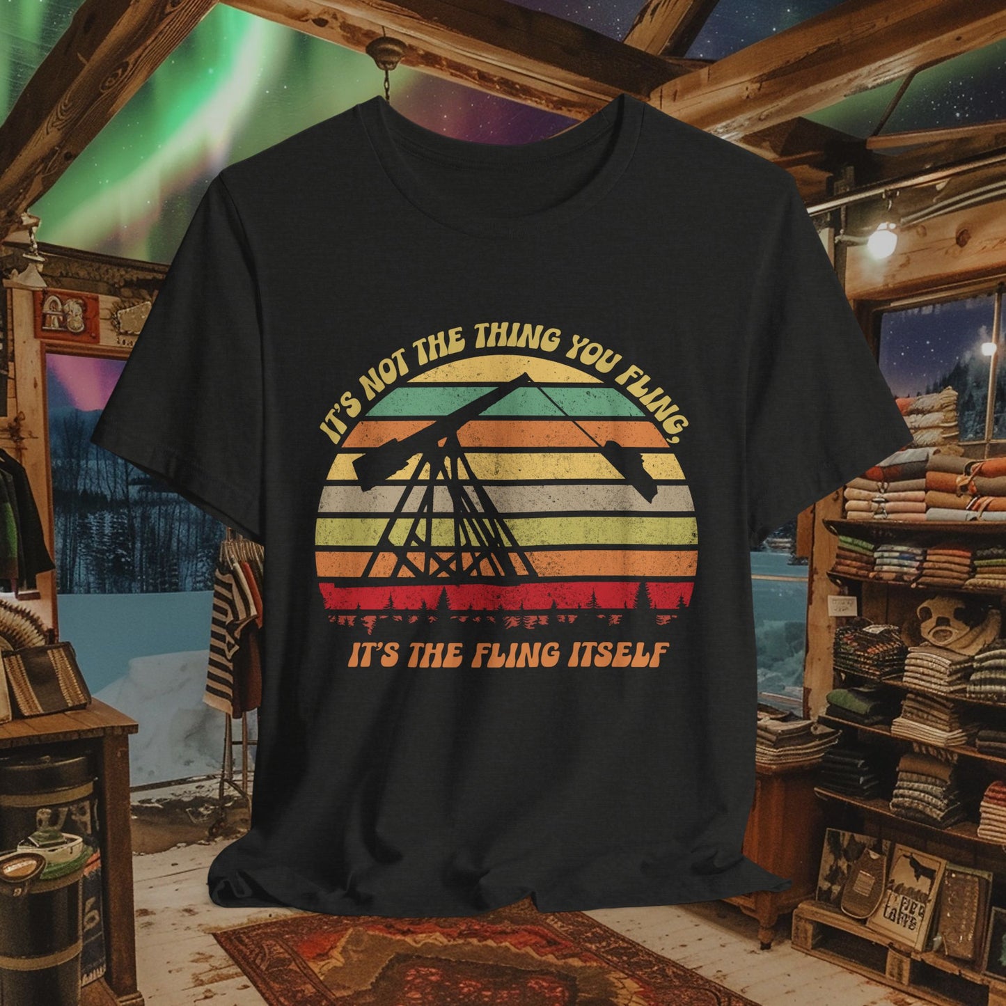 Northern Exposure Fling Episode T-Shirt - It's Not The Thing You Fling Quote Tee
