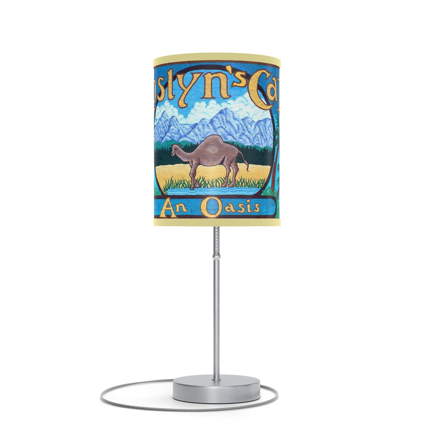 Roslyn's Cafe Lamp - Northern Exposure Mural Design