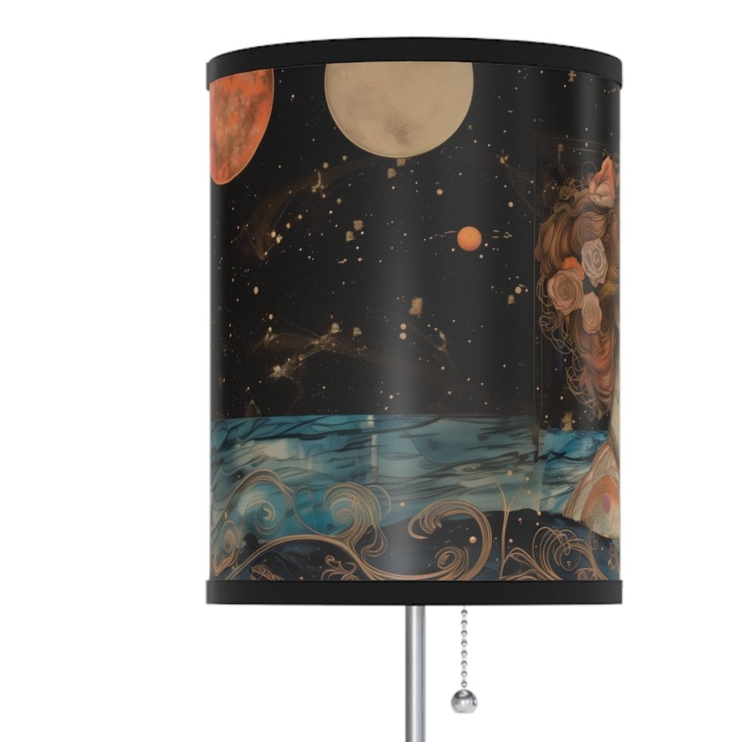 Celestial Dreamscape Lamp – Cosmic Goddess Lighting for Astrology Lovers & Space Enthusiasts