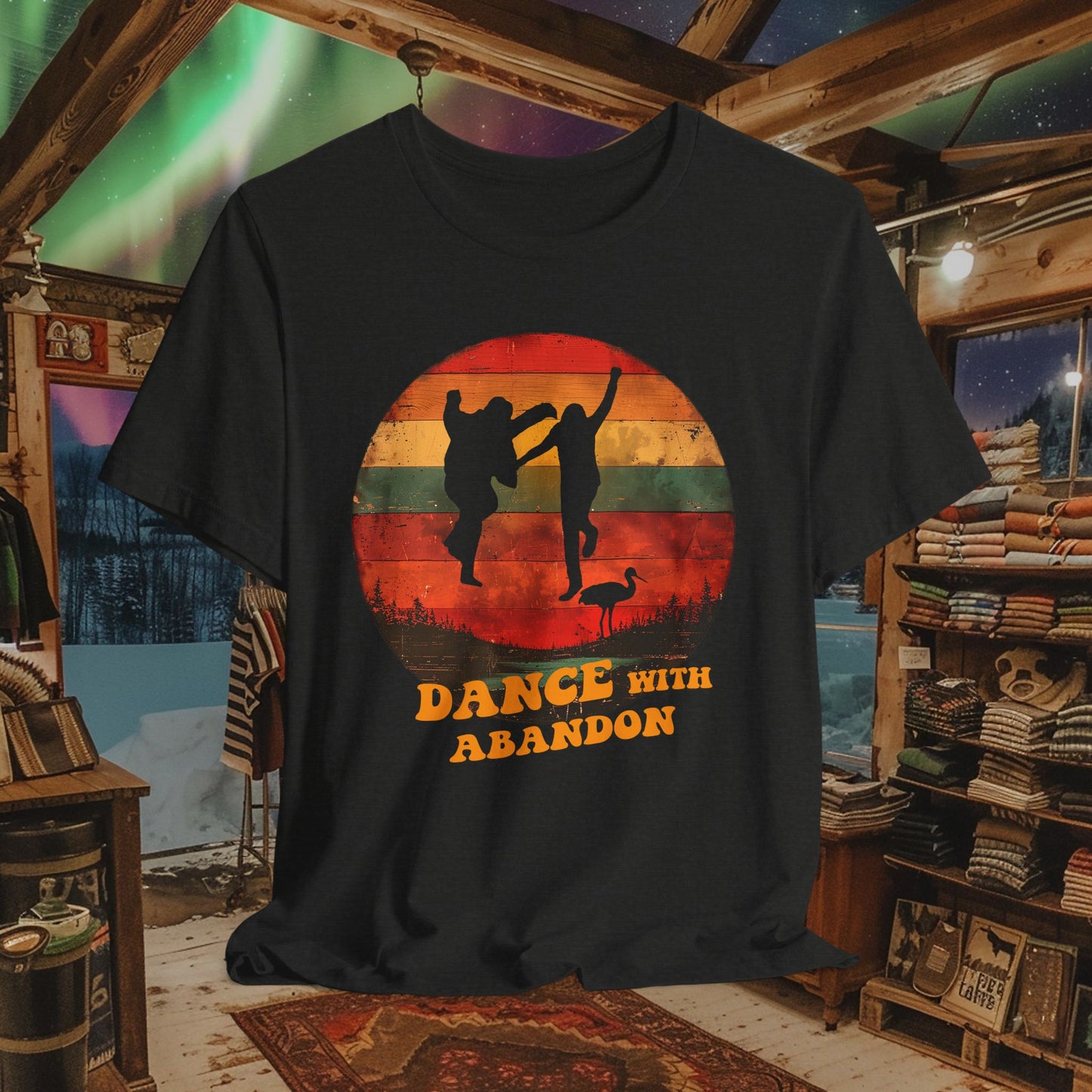 'Dance with Abandon' T-Shirt - Northern Exposure Inspired Graphic Tee