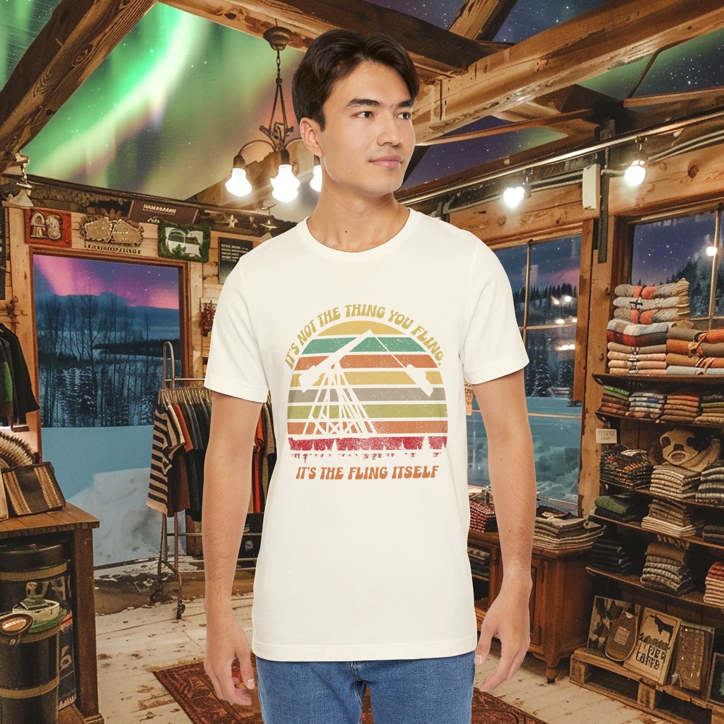 Northern Exposure Fling Episode T-Shirt - It's Not The Thing You Fling Quote Tee