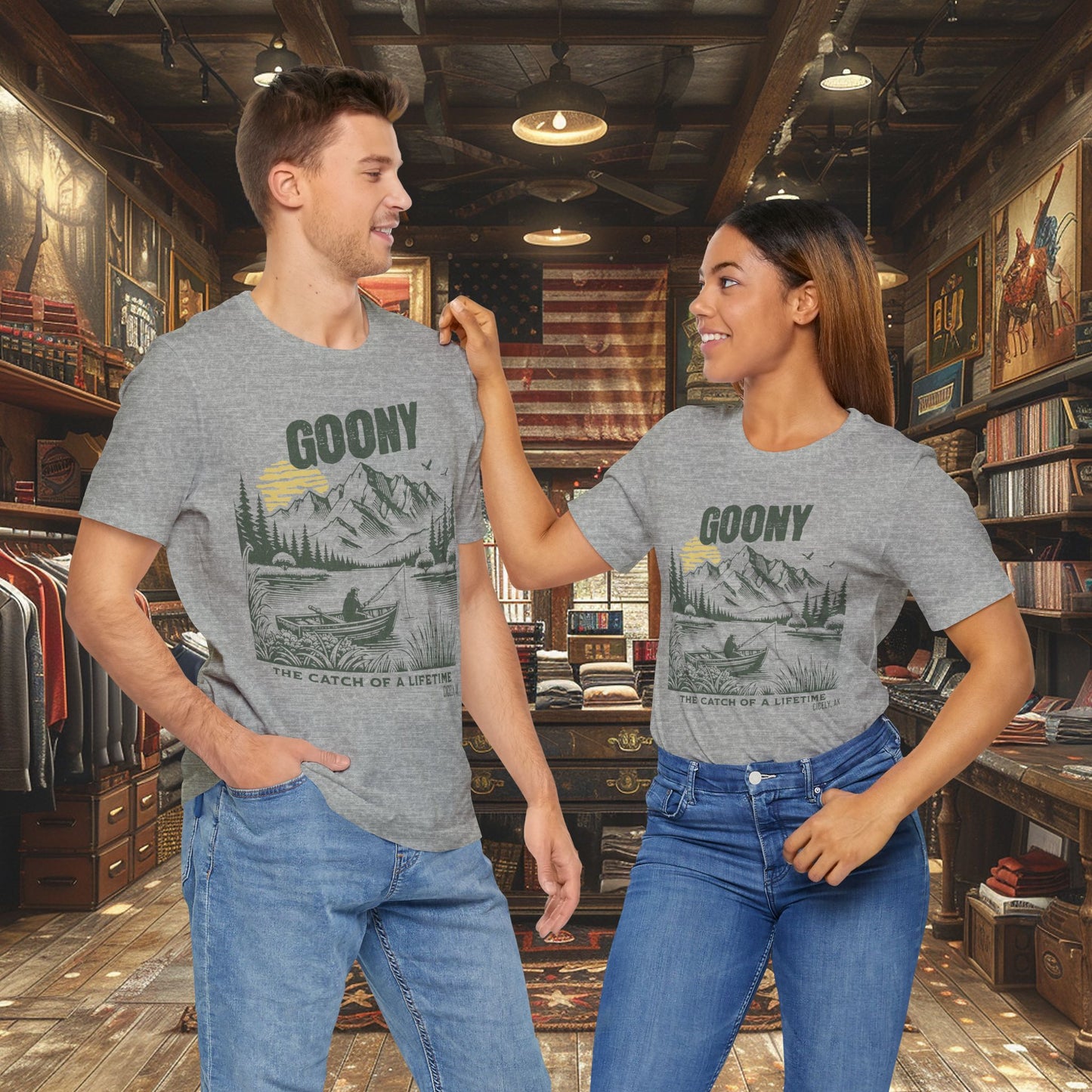 Goony T-Shirt - "The Catch of a Lifetime" | Northern Exposure, Cicely, AK