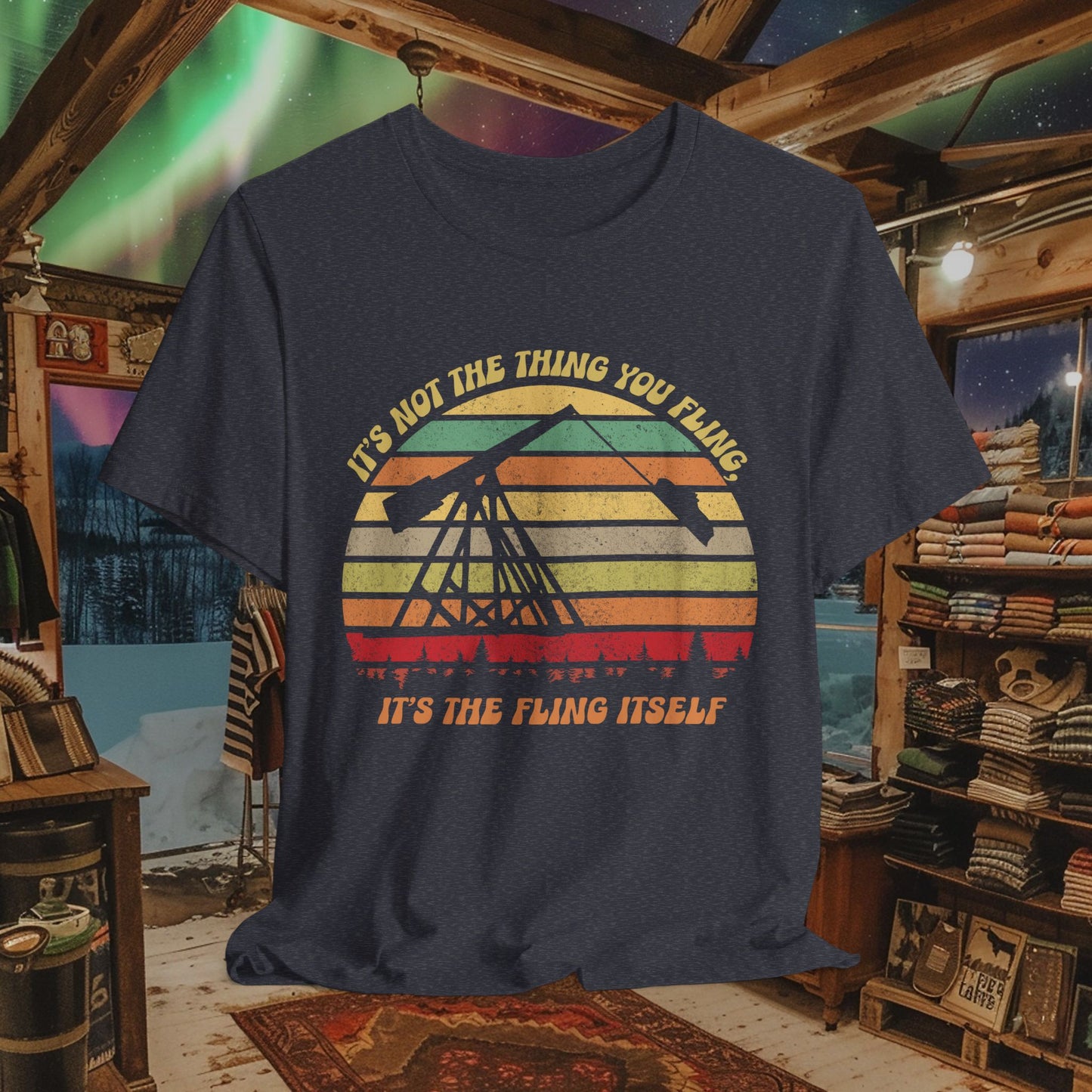 Northern Exposure Fling Episode T-Shirt - It's Not The Thing You Fling Quote Tee