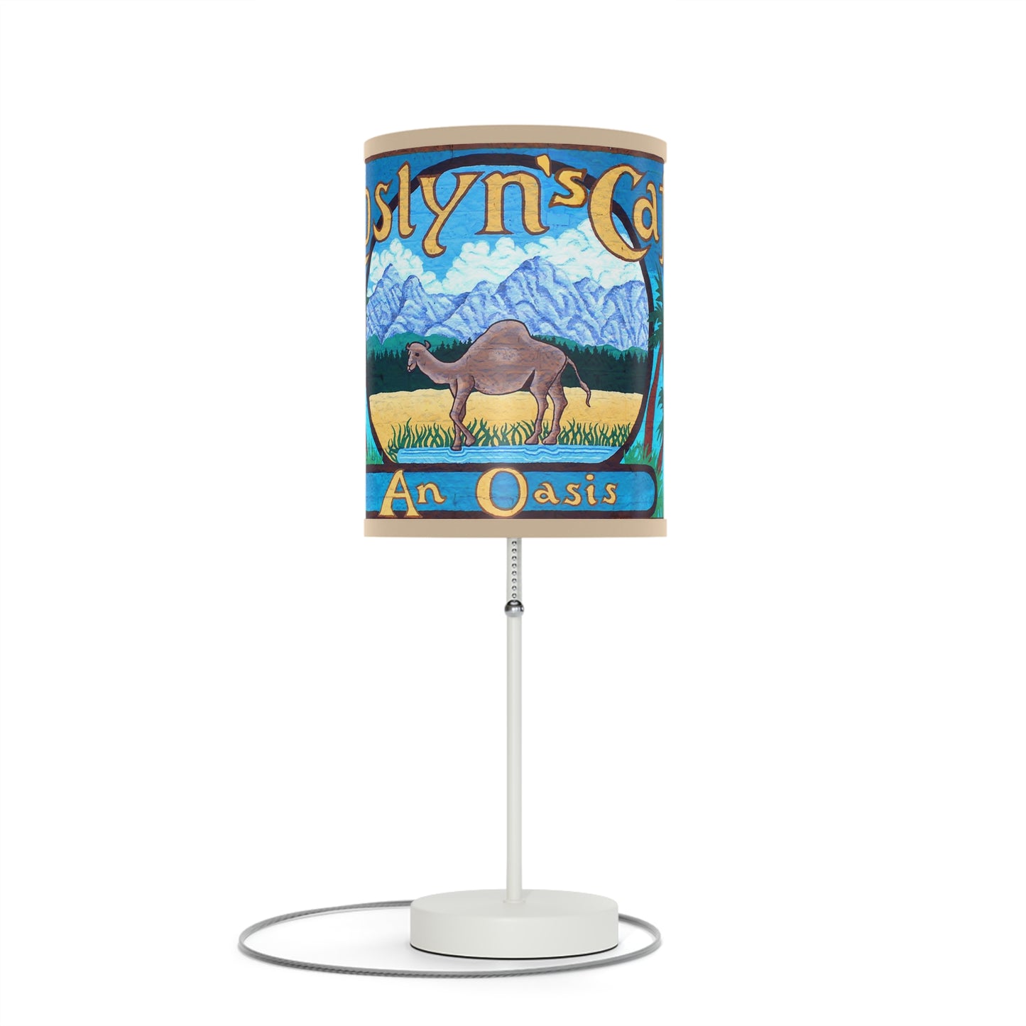 Roslyn's Cafe Lamp - Northern Exposure Mural Design