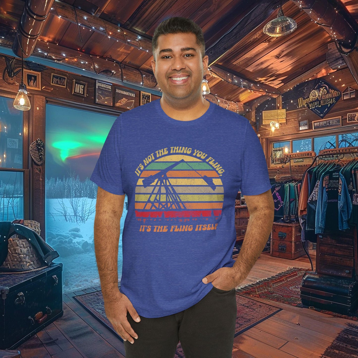 Northern Exposure Fling Episode T-Shirt - It's Not The Thing You Fling Quote Tee