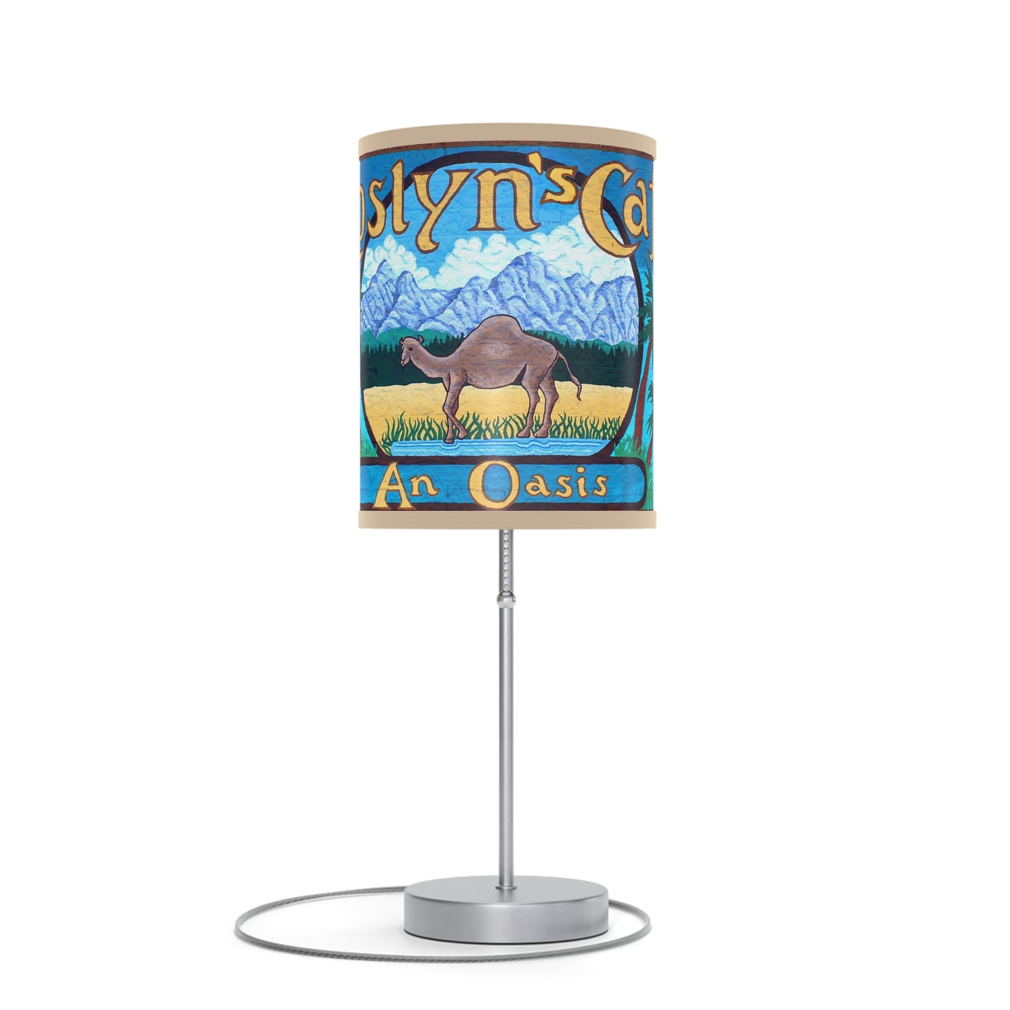 Roslyn's Cafe Lamp - Northern Exposure Mural Design