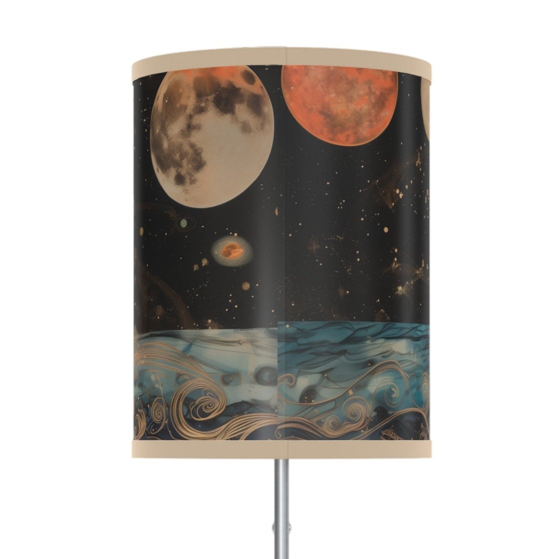Celestial Dreamscape Lamp – Cosmic Goddess Lighting for Astrology Lovers & Space Enthusiasts