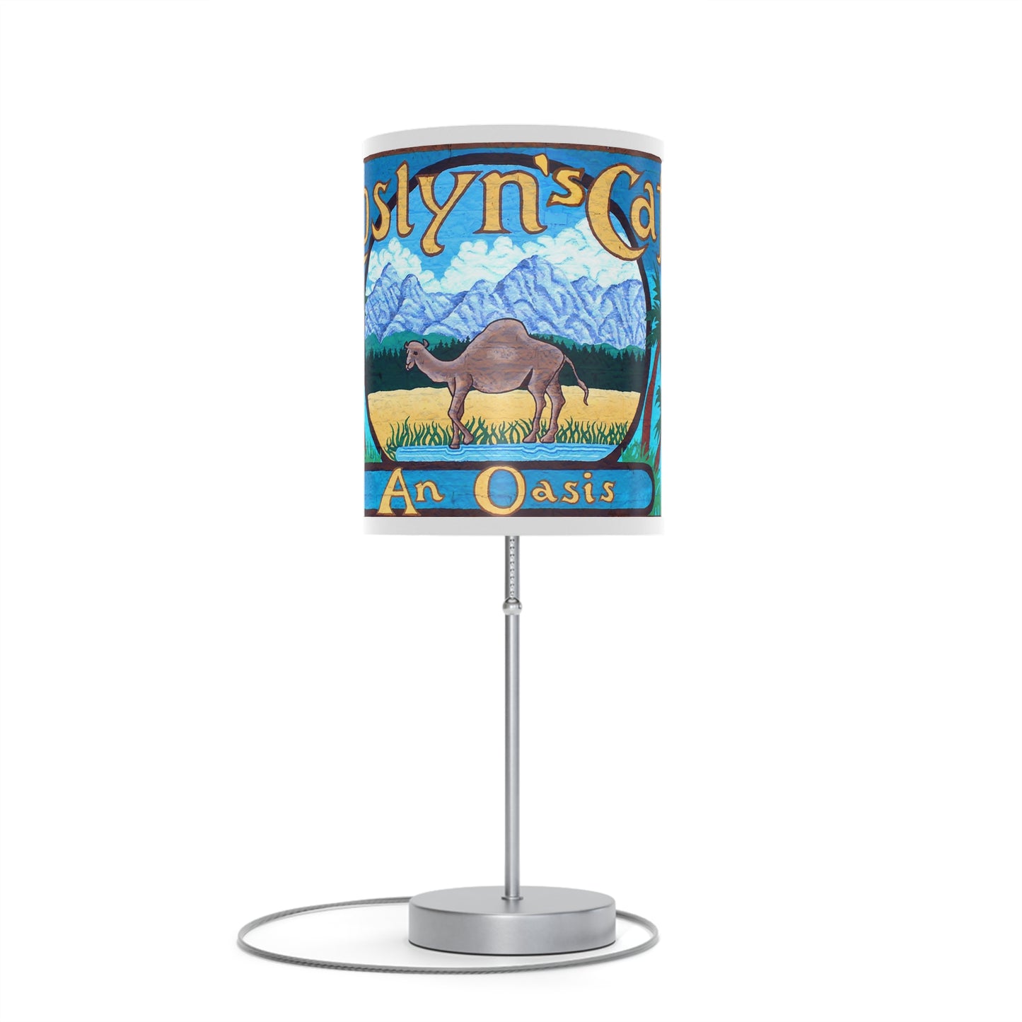 Roslyn's Cafe Lamp - Northern Exposure Mural Design