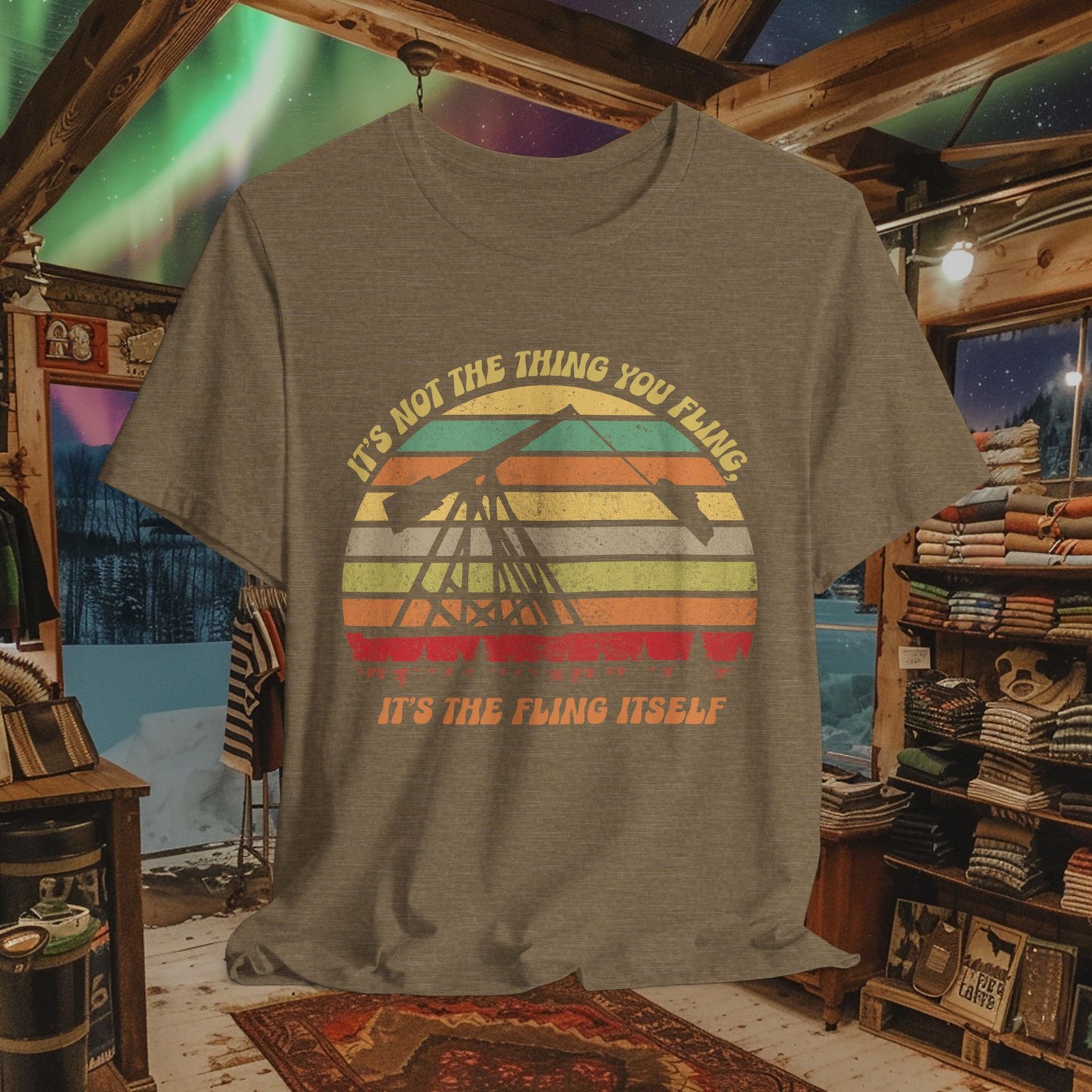 Northern Exposure Fling Episode T-Shirt - It's Not The Thing You Fling Quote Tee