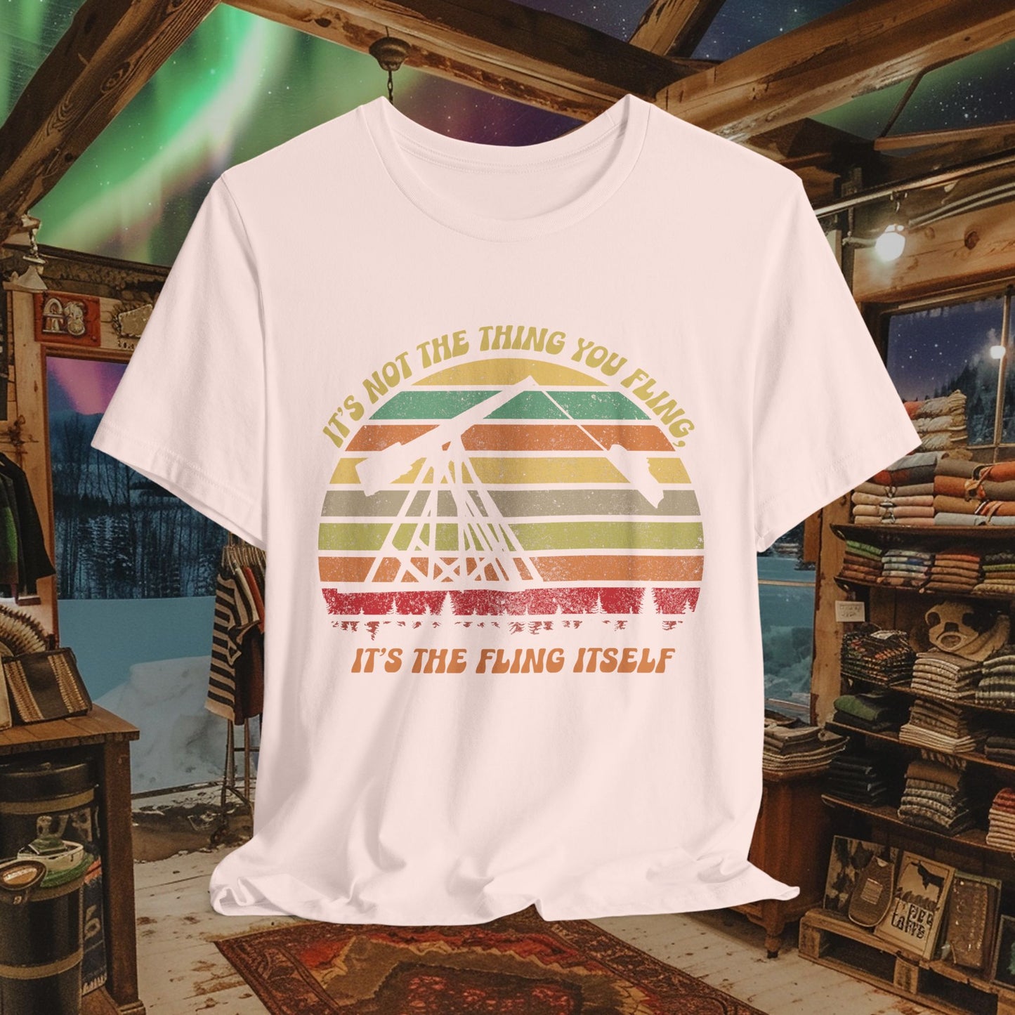 Northern Exposure Fling Episode T-Shirt - It's Not The Thing You Fling Quote Tee