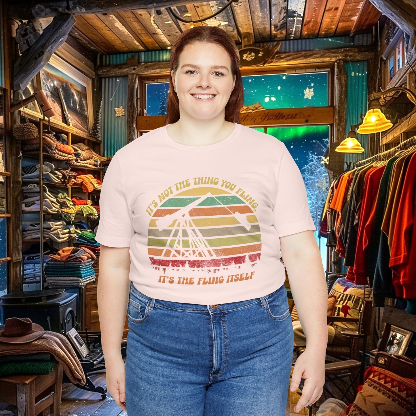 Northern Exposure Fling Episode T-Shirt - It's Not The Thing You Fling Quote Tee