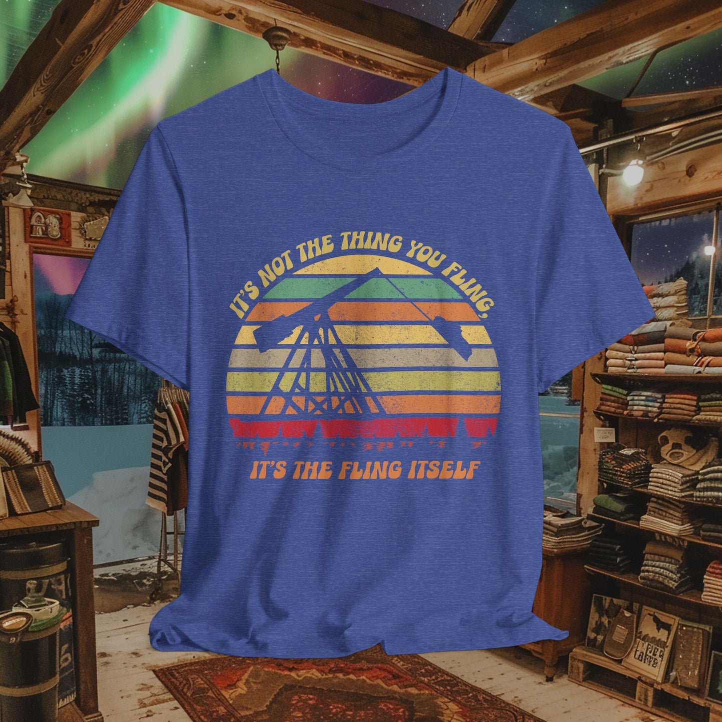 Northern Exposure Fling Episode T-Shirt - It's Not The Thing You Fling Quote Tee