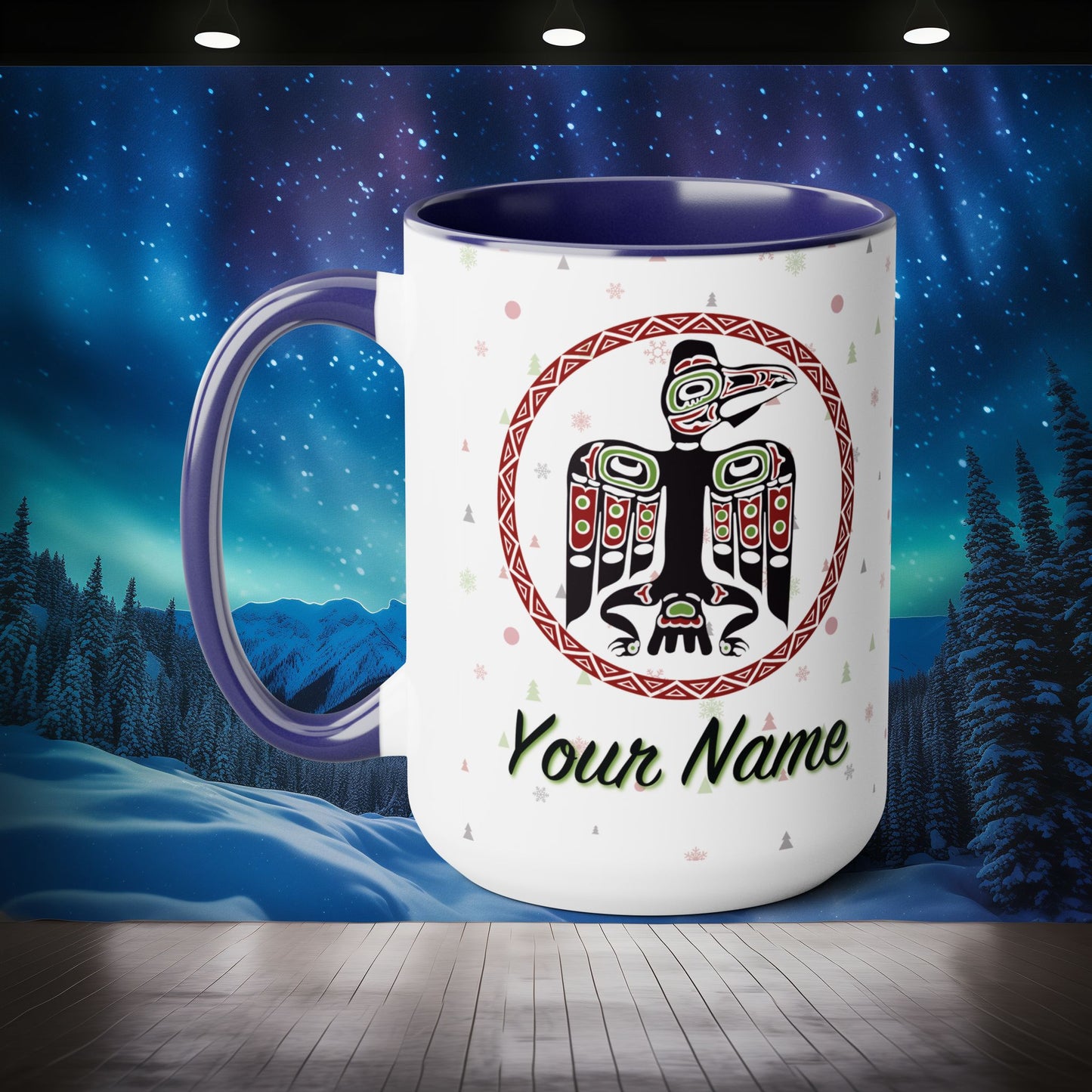 Personalized Tlingit Raven Mug – Northern Exposure Inspired Gift