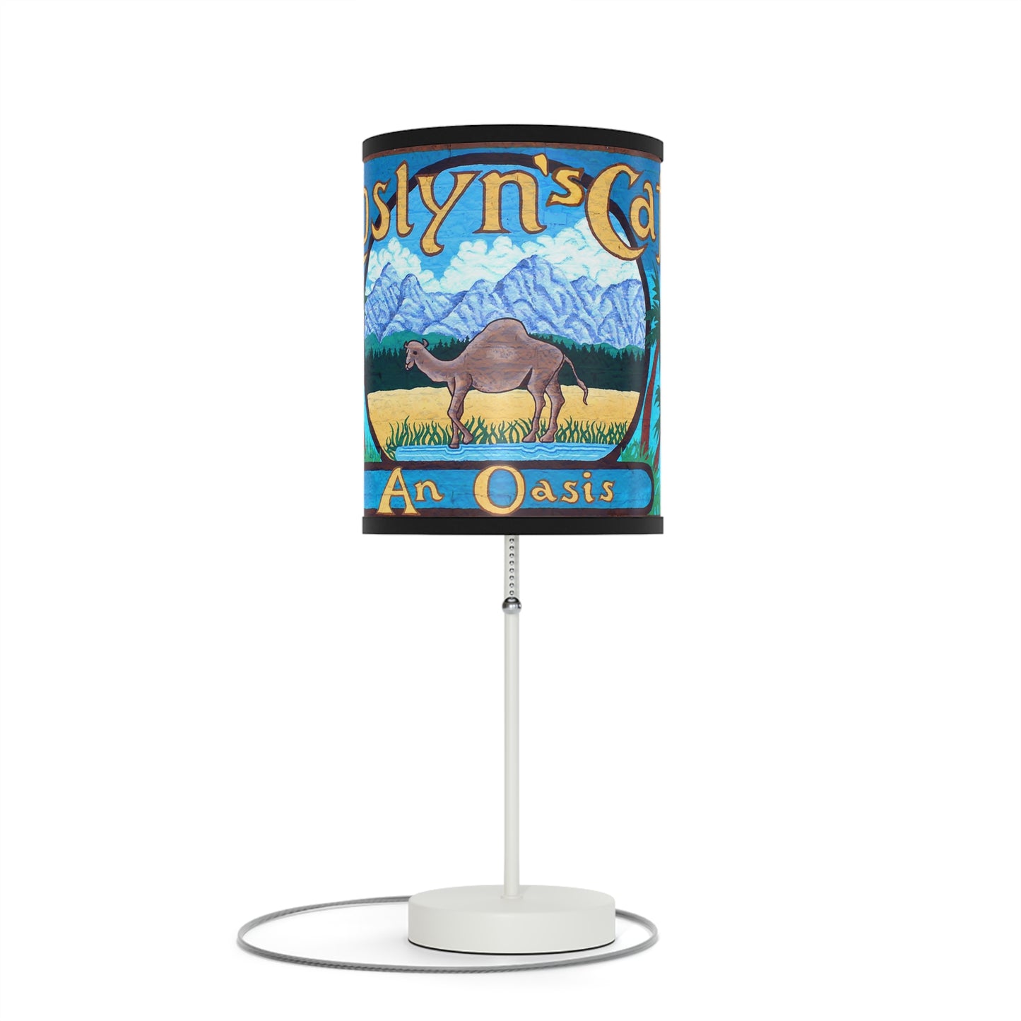 Roslyn's Cafe Lamp - Northern Exposure Mural Design