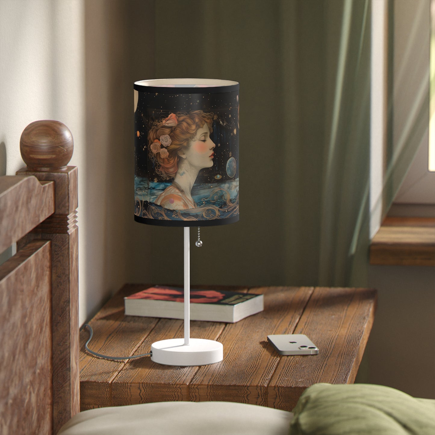 Celestial Dreamscape Lamp – Cosmic Goddess Lighting for Astrology Lovers & Space Enthusiasts