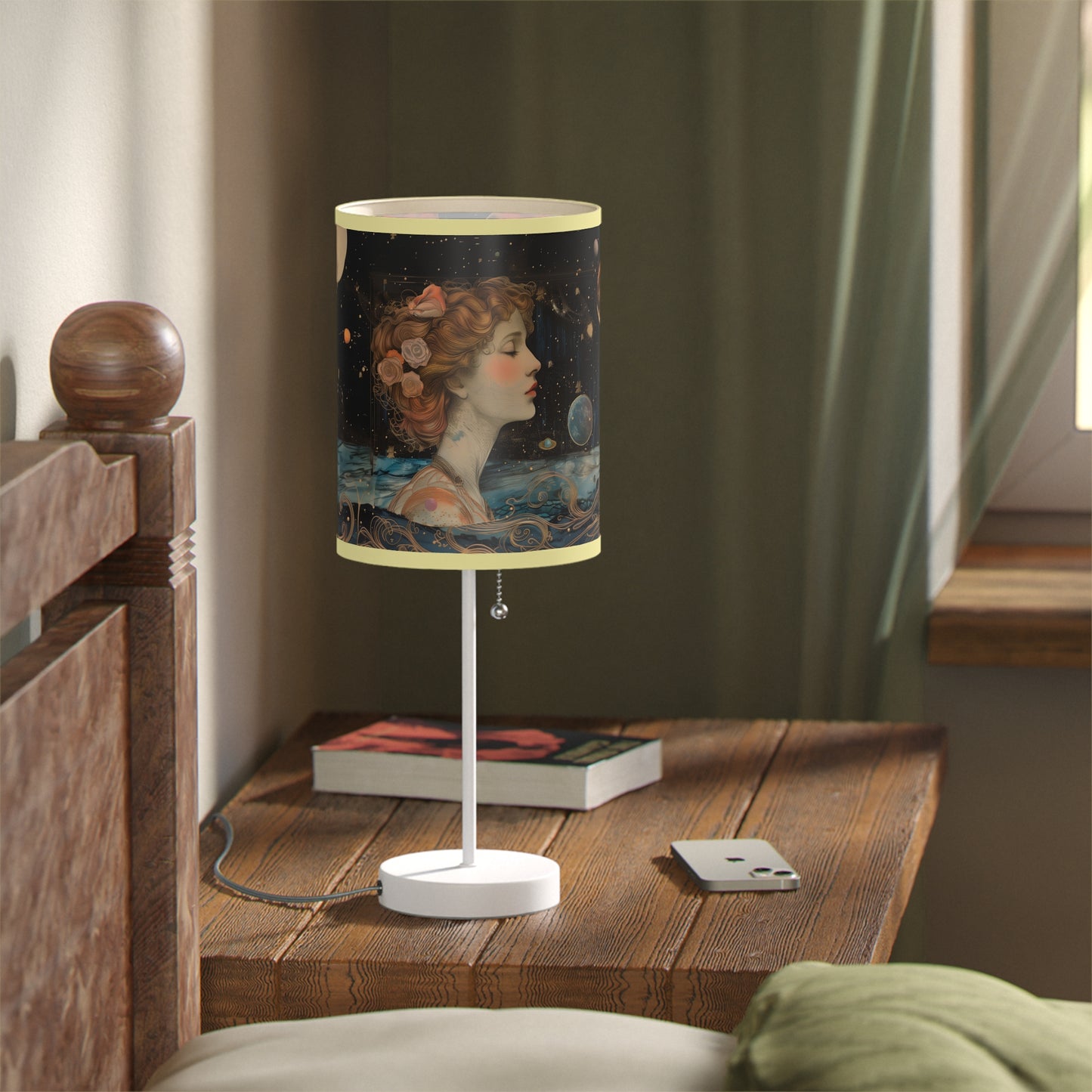 Celestial Dreamscape Lamp – Cosmic Goddess Lighting for Astrology Lovers & Space Enthusiasts