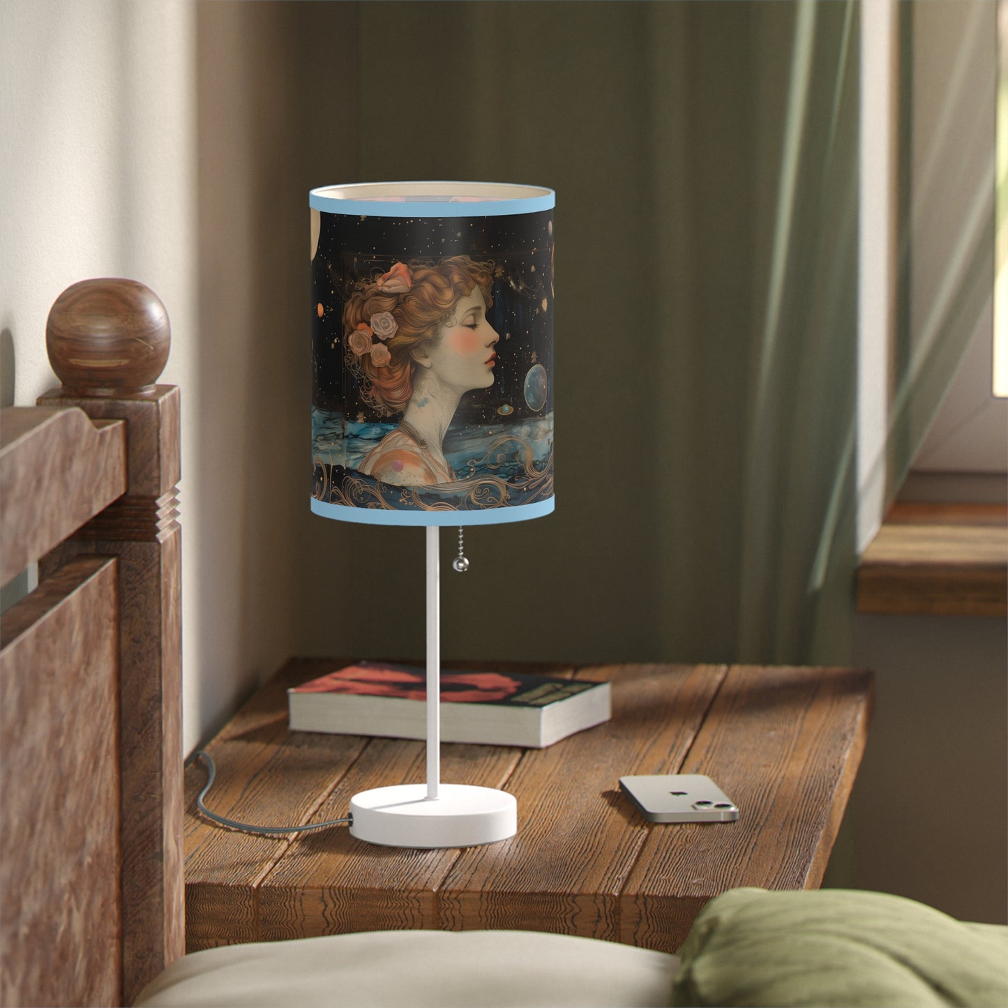 Celestial Dreamscape Lamp – Cosmic Goddess Lighting for Astrology Lovers & Space Enthusiasts