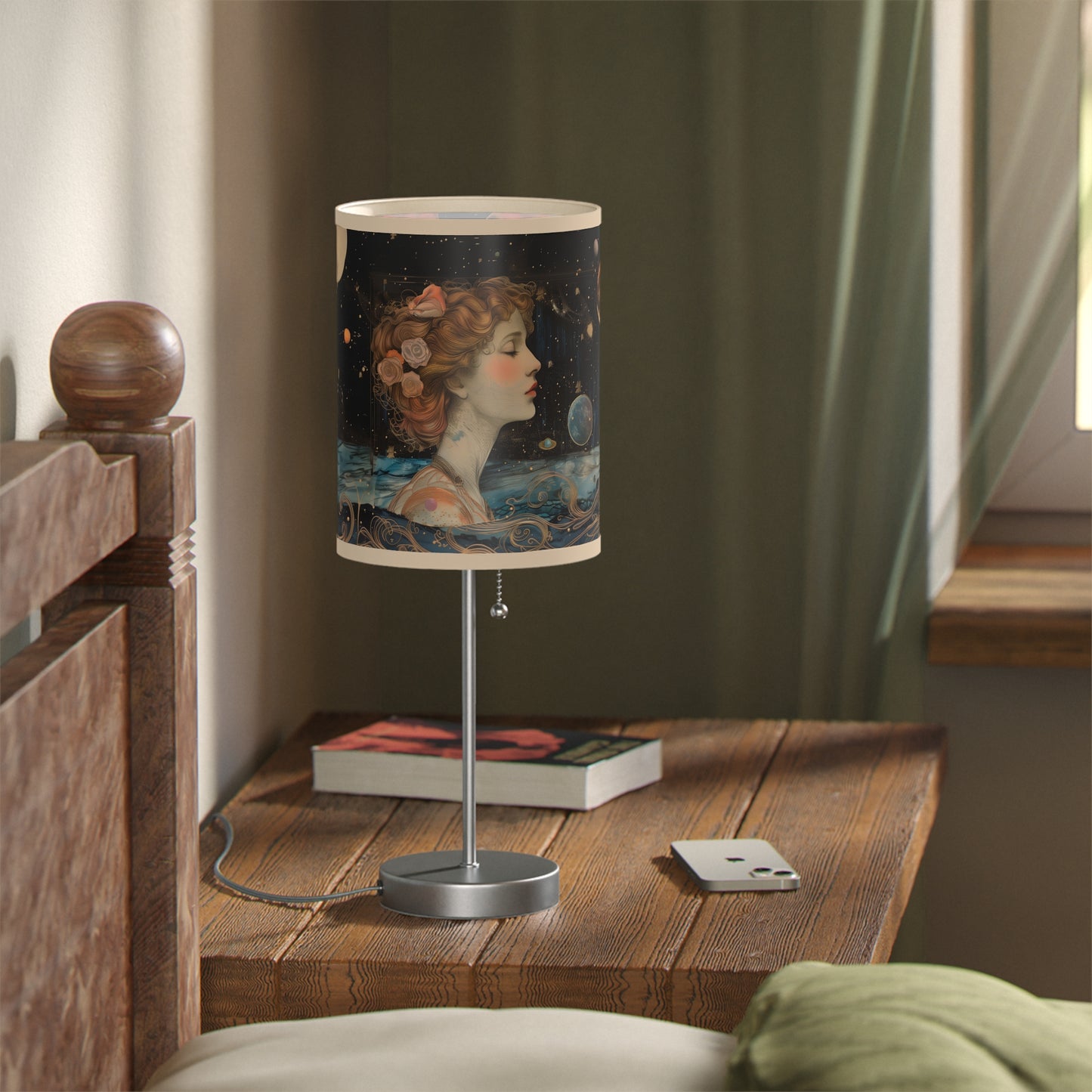 Celestial Dreamscape Lamp – Cosmic Goddess Lighting for Astrology Lovers & Space Enthusiasts