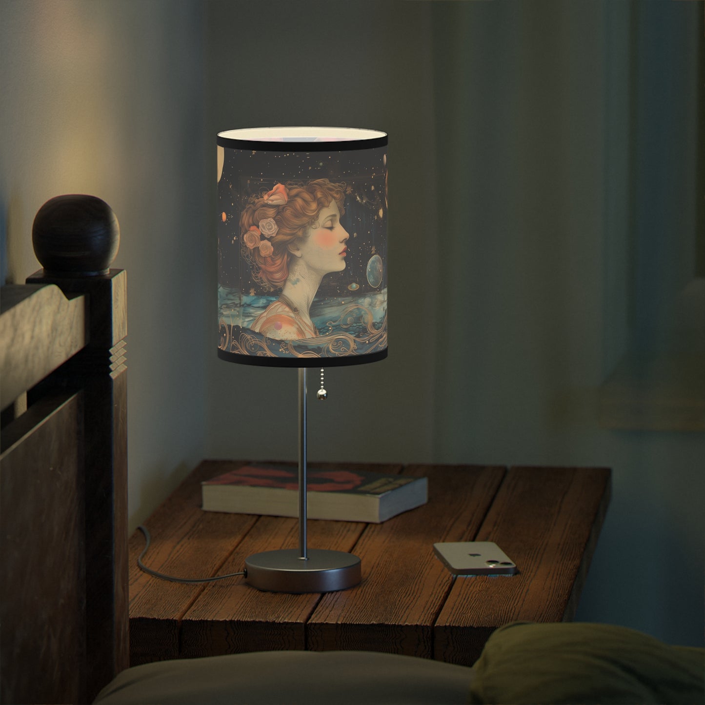 Celestial Dreamscape Lamp – Cosmic Goddess Lighting for Astrology Lovers & Space Enthusiasts