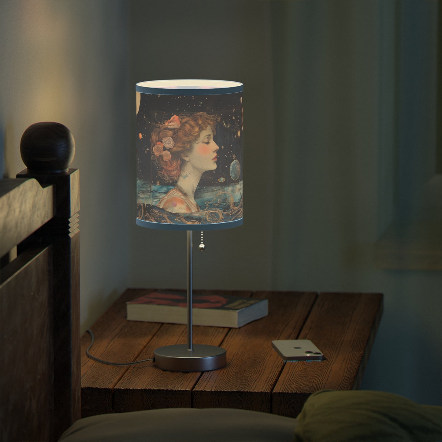 Celestial Dreamscape Lamp – Cosmic Goddess Lighting for Astrology Lovers & Space Enthusiasts