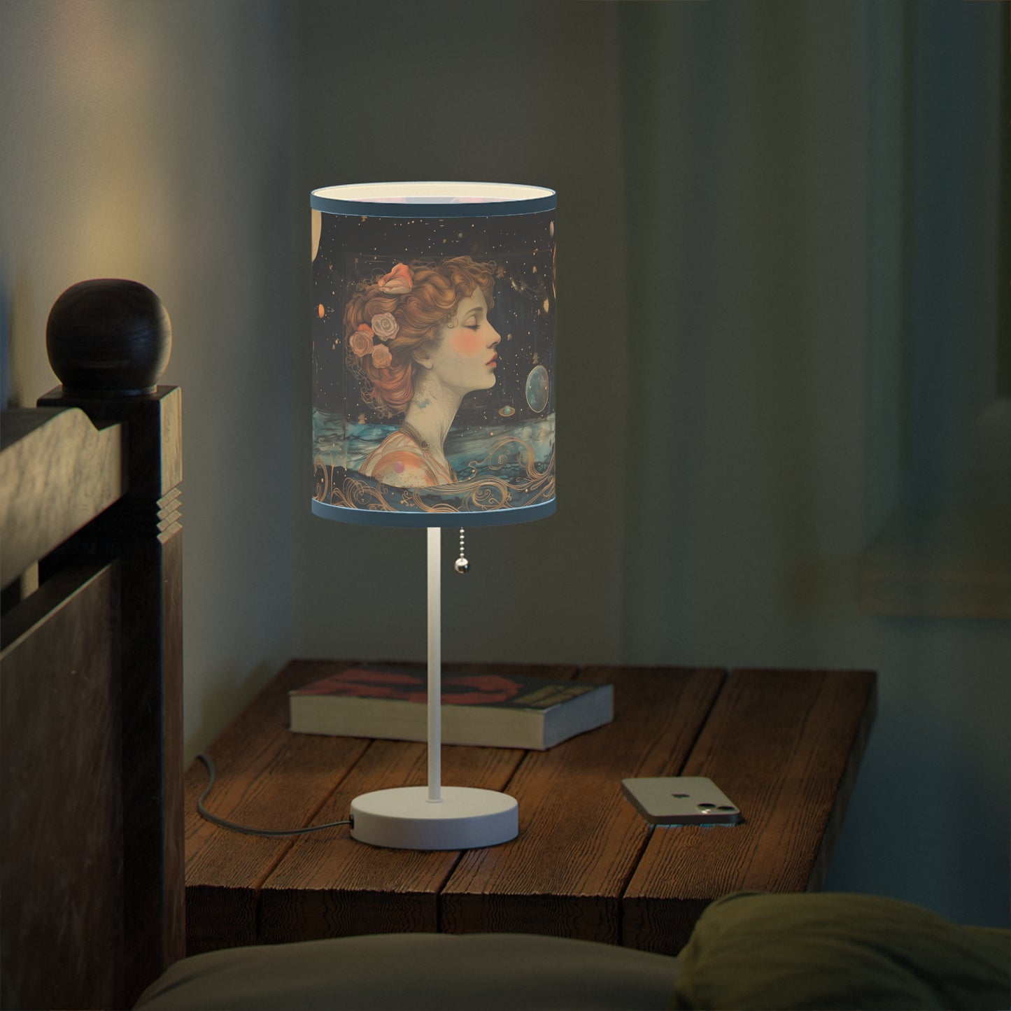 Celestial Dreamscape Lamp – Cosmic Goddess Lighting for Astrology Lovers & Space Enthusiasts