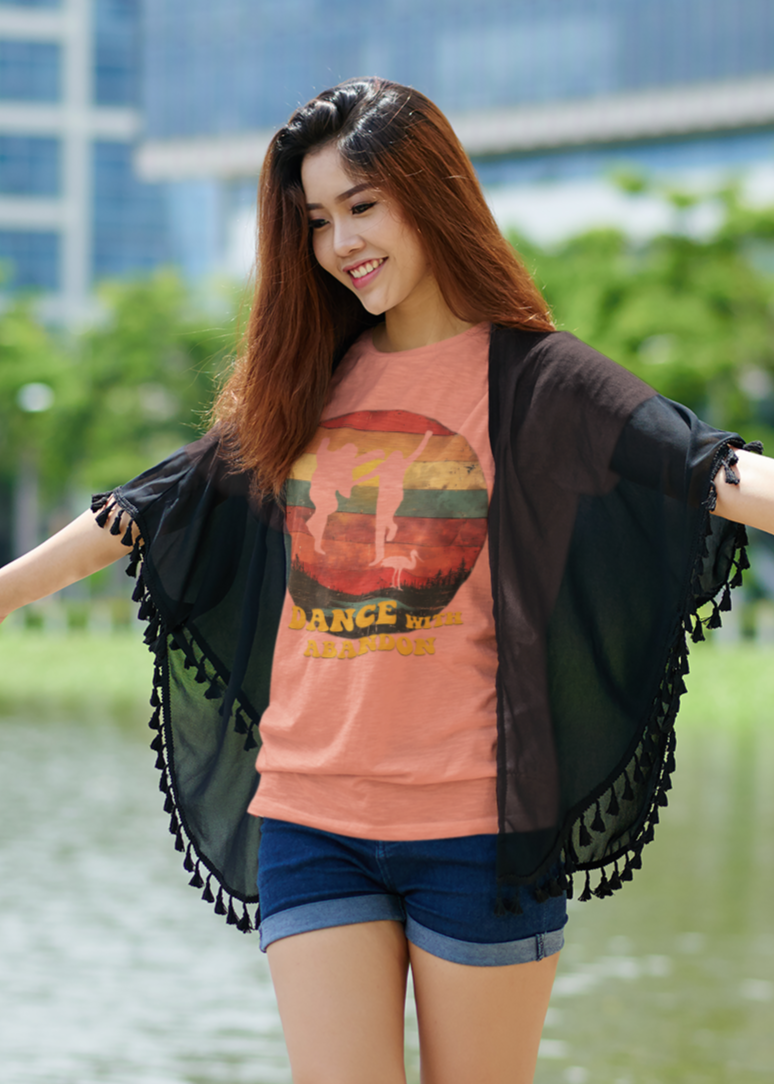 'Dance with Abandon' T-Shirt - Northern Exposure Inspired Graphic Tee