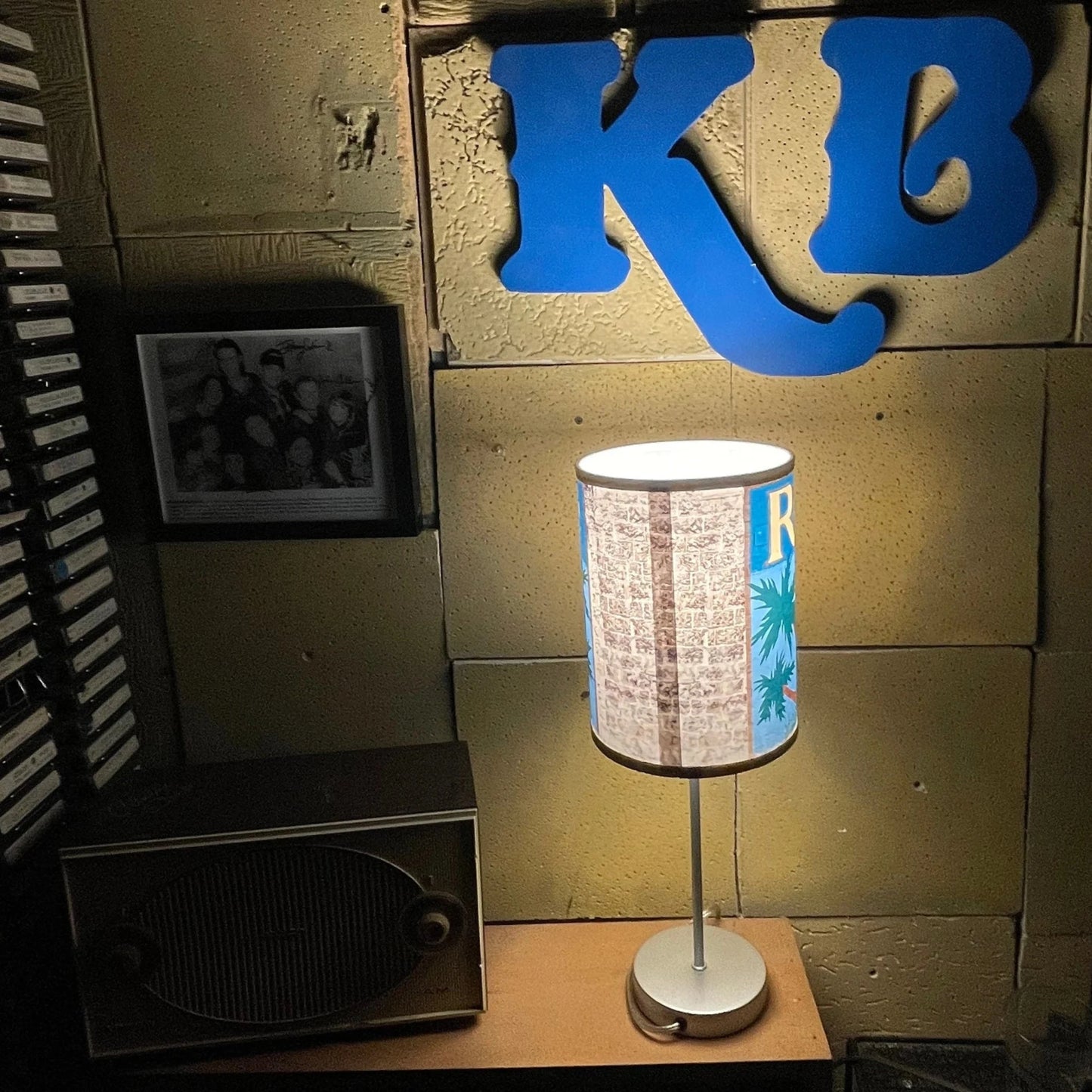 Roslyn's Cafe Lamp - Northern Exposure Mural Design