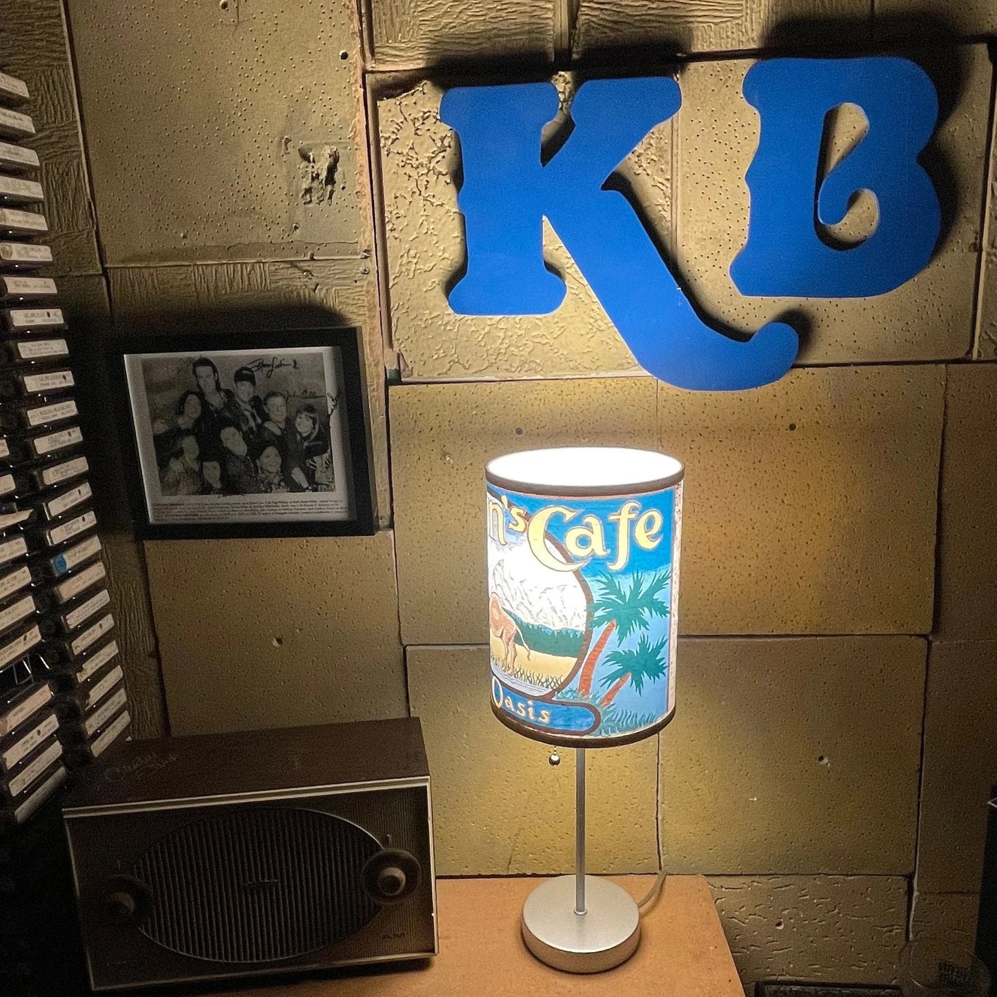 Roslyn's Cafe Lamp - Northern Exposure Mural Design
