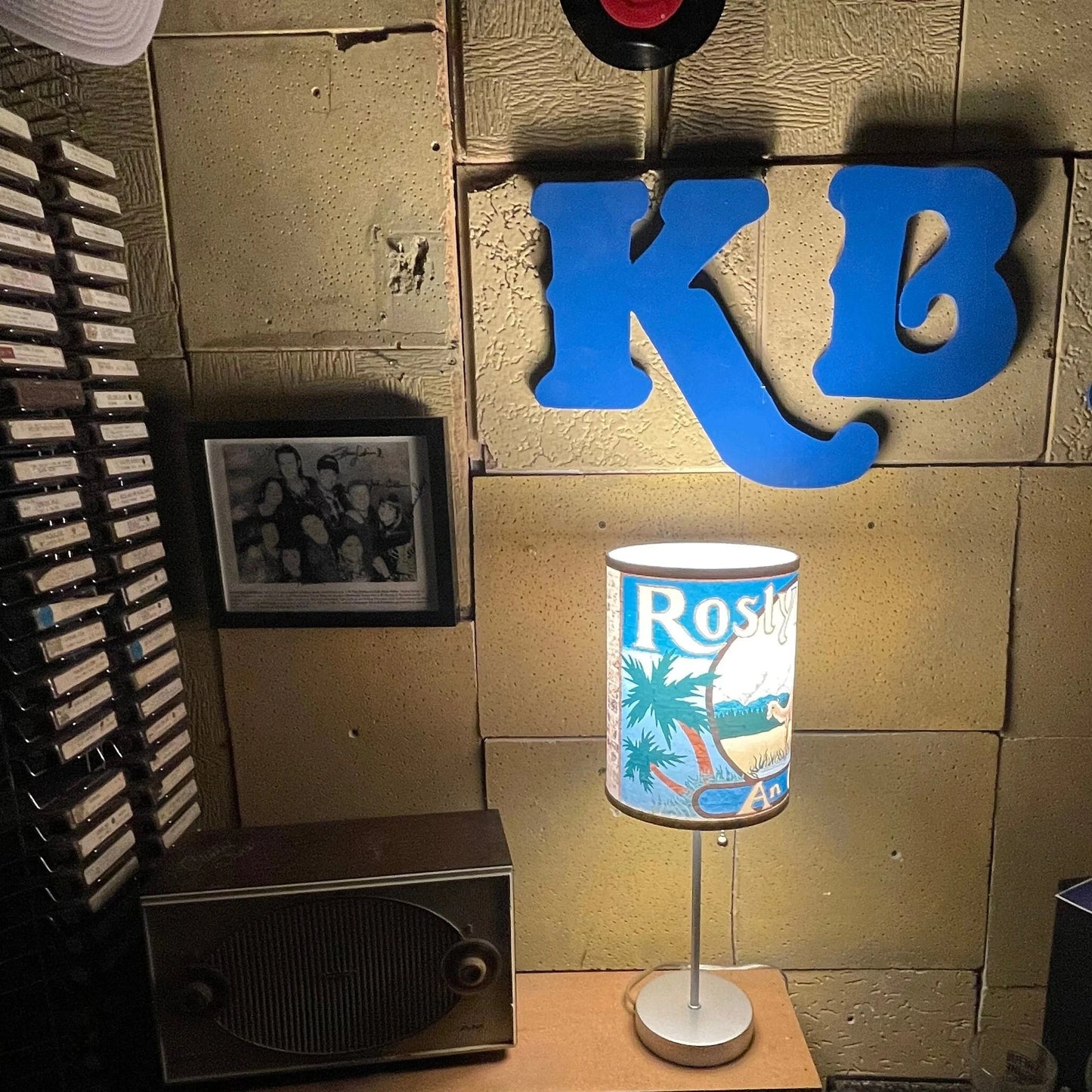 Roslyn's Cafe Lamp - Northern Exposure Mural Design