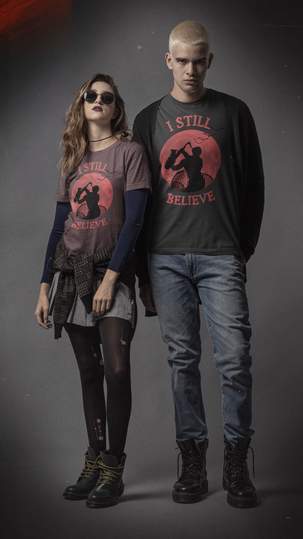 Lost Boys Sax Man T-Shirt - I Still Believe Retro 80s Movie Tee