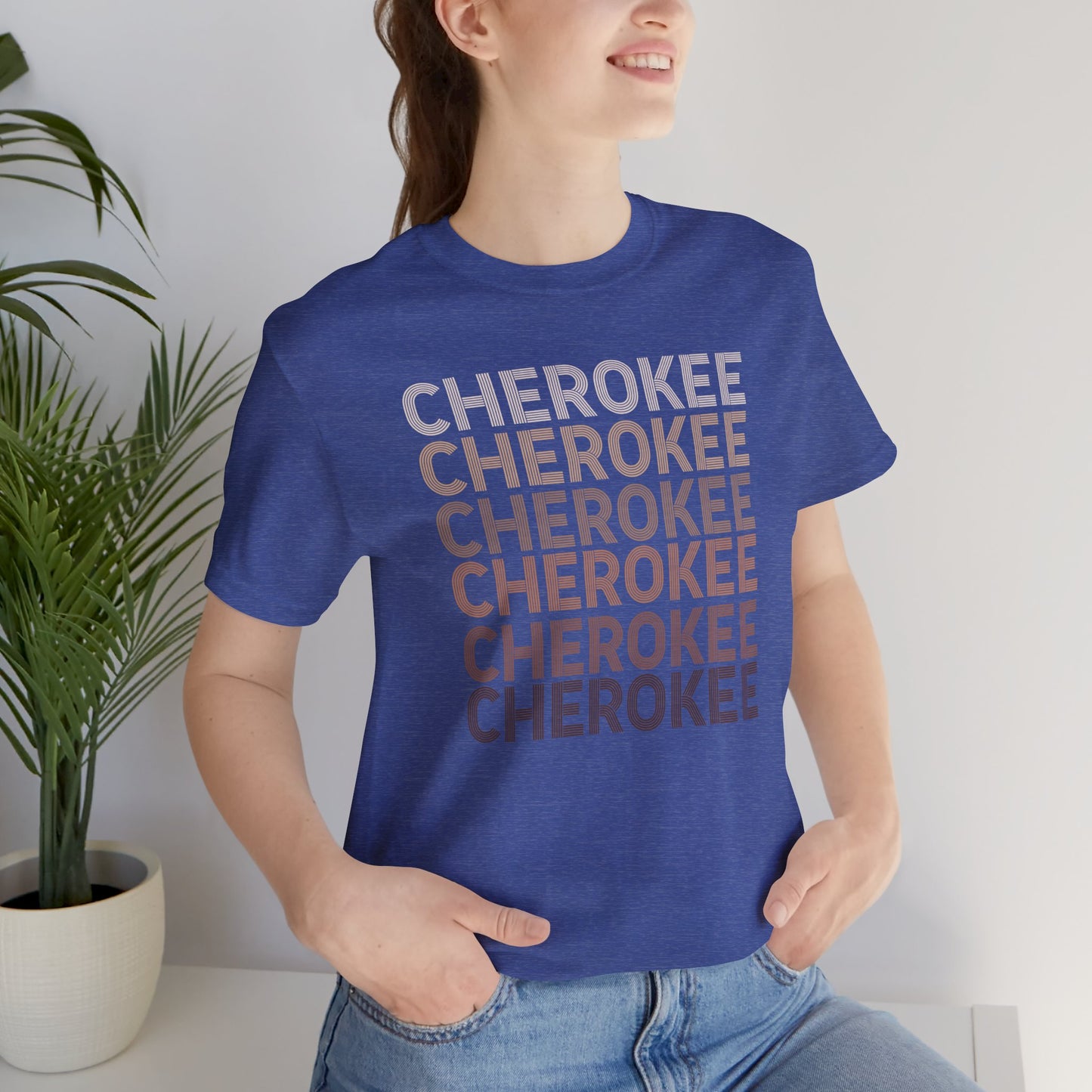 Cherokee Melanin T-Shirt - Celebrating Indigenous Identity & Tribal Pride