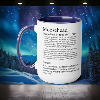 Personalized Moosehead Mug - Northern Exposure Custom Name Coffee Mug - 15oz