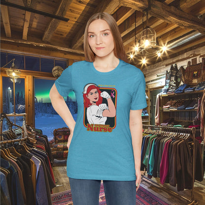 Oncology Nurse T-Shirt - "We Can Do It" | Empowering Cancer Care Apparel