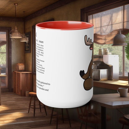 Personalized Moosehead Mug - Northern Exposure Custom Name Coffee Mug - 15oz