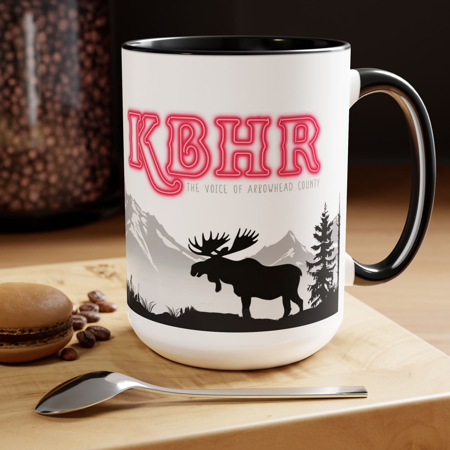 KBHR Noir Coffee Mug - Northern Exposure Cicely, Alaska 57 AM Design