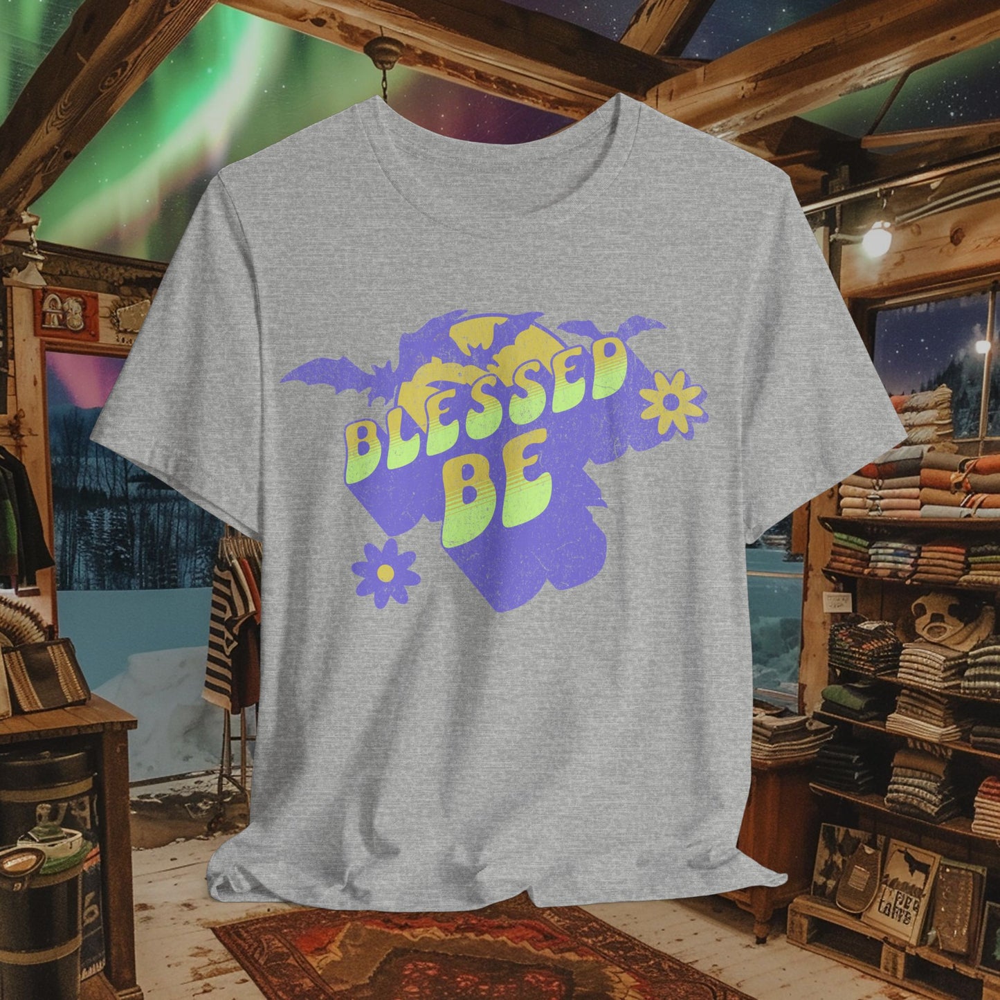 Blessed Be T-Shirt - Wiccan Spirituality & Witchcraft-Inspired Apparel