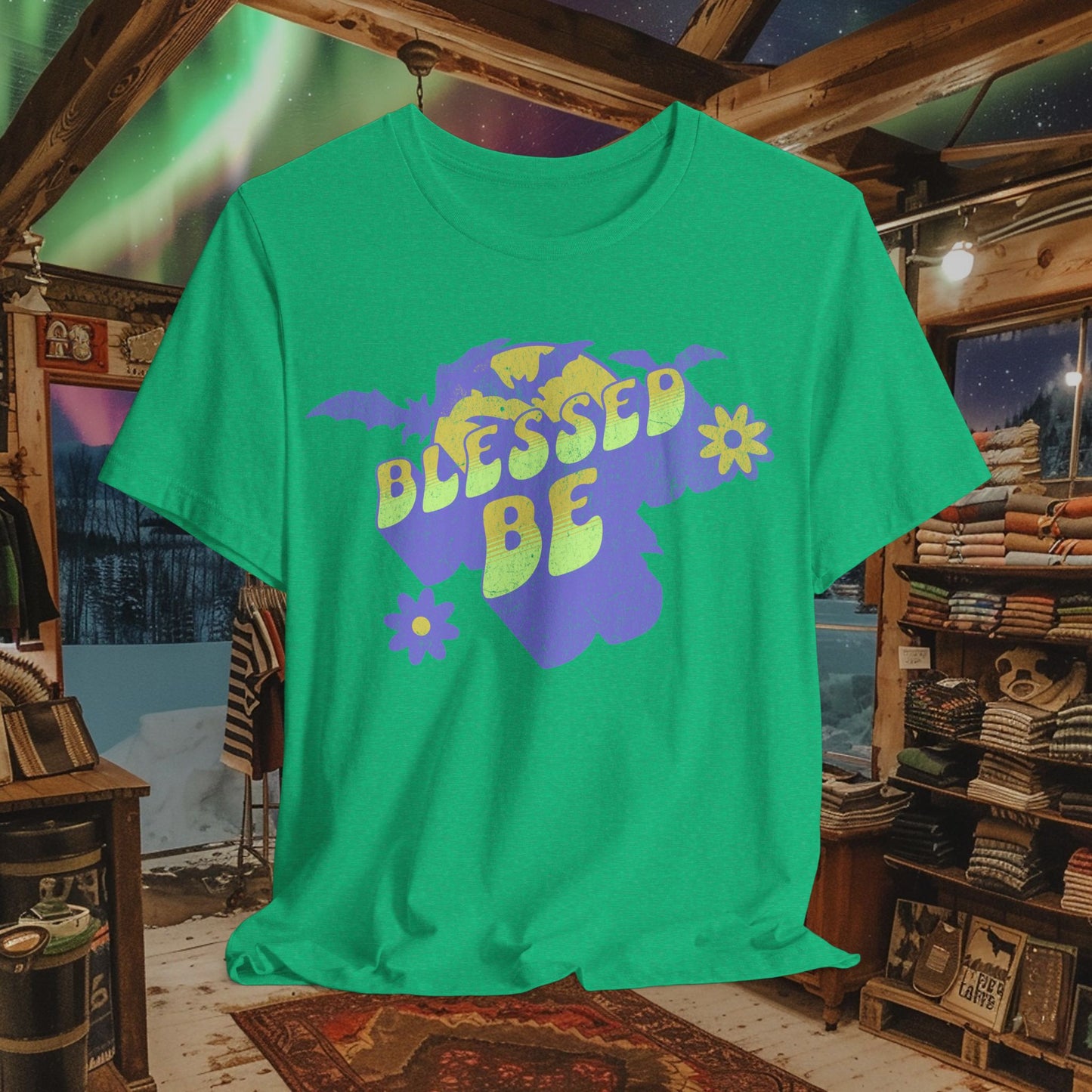 Blessed Be T-Shirt - Wiccan Spirituality & Witchcraft-Inspired Apparel