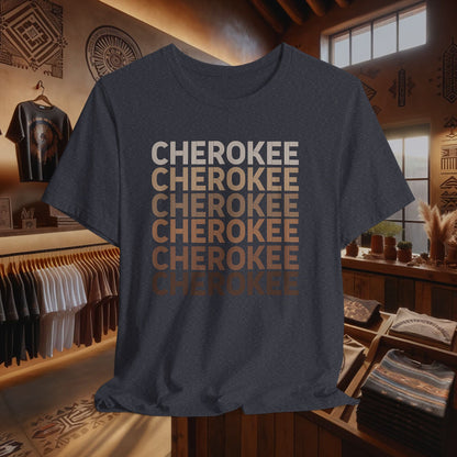 Cherokee Melanin T-Shirt - Celebrating Indigenous Identity & Tribal Pride