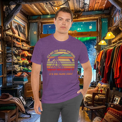 Northern Exposure Fling Episode T-Shirt - It's Not The Thing You Fling Quote Tee