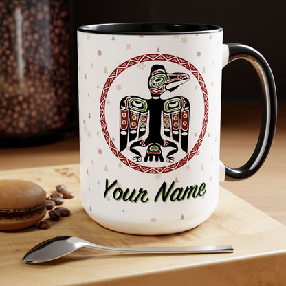 Personalized Tlingit Raven Mug – Northern Exposure Inspired Gift