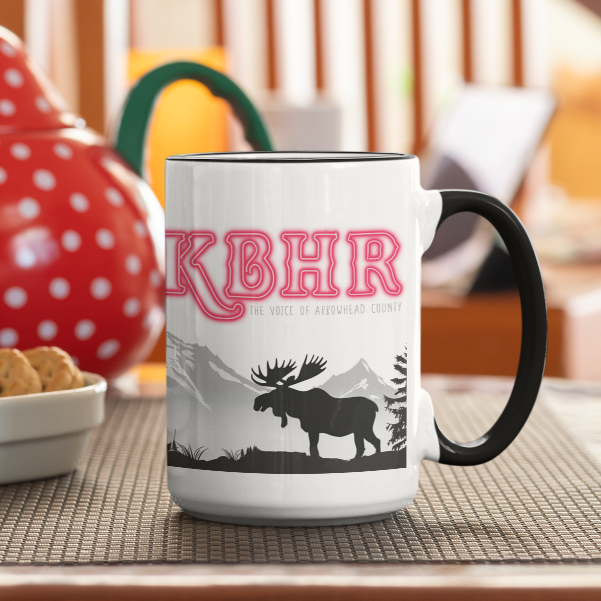 KBHR Noir Coffee Mug - Northern Exposure Cicely, Alaska 57 AM Design