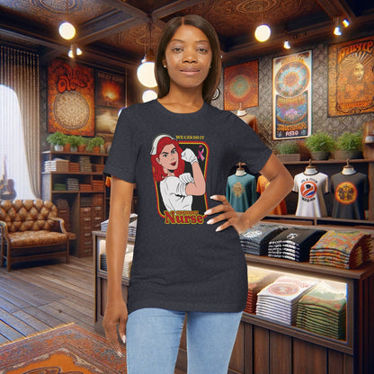 Oncology Nurse T-Shirt - "We Can Do It" | Empowering Cancer Care Apparel