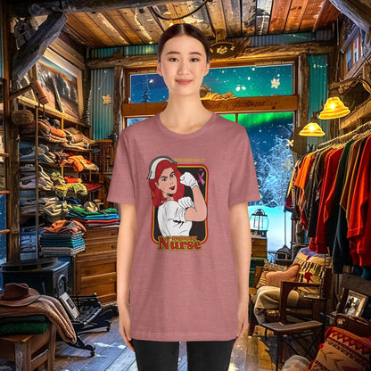 Oncology Nurse T-Shirt - "We Can Do It" | Empowering Cancer Care Apparel